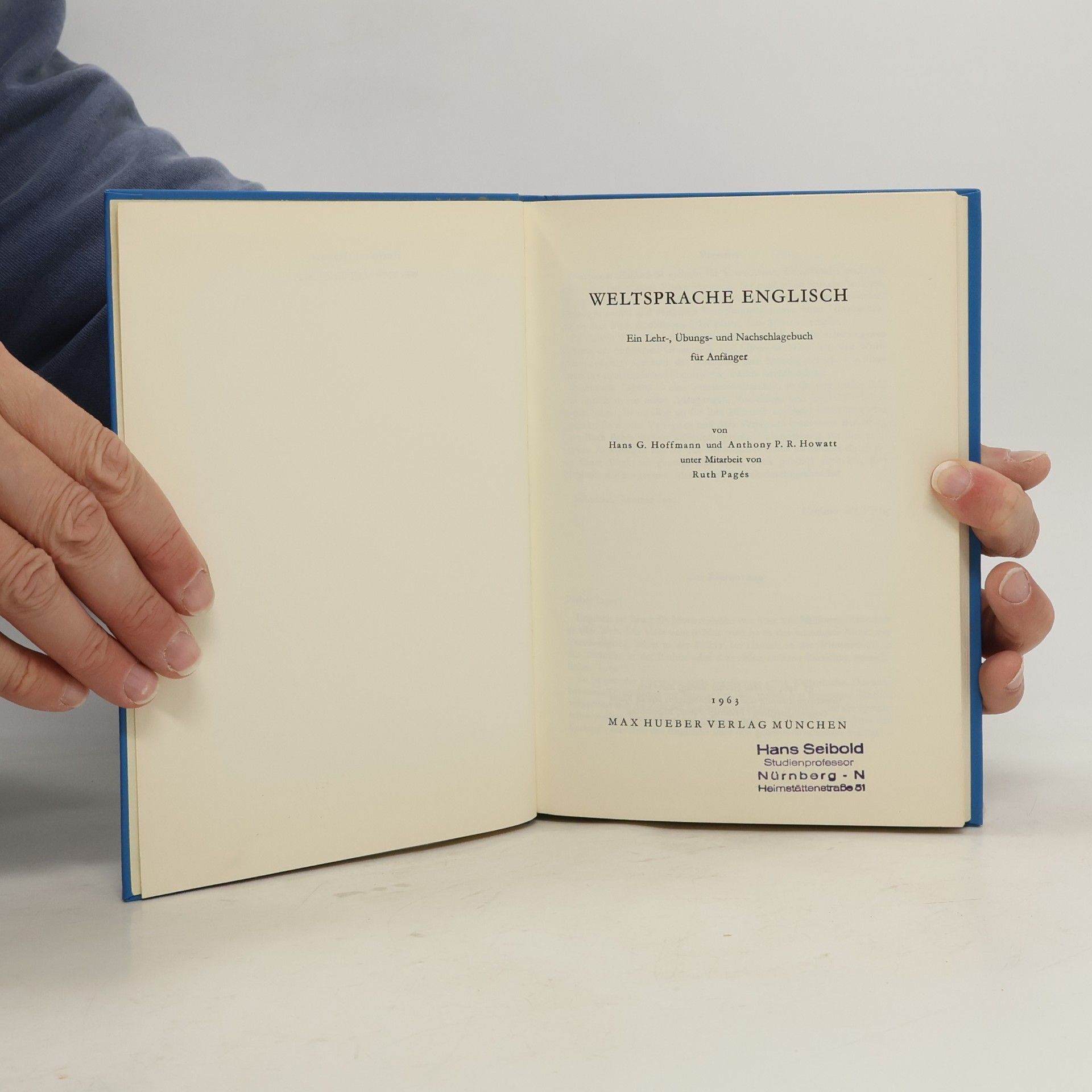 Various authors WELTSPRACHE ENGLISCH