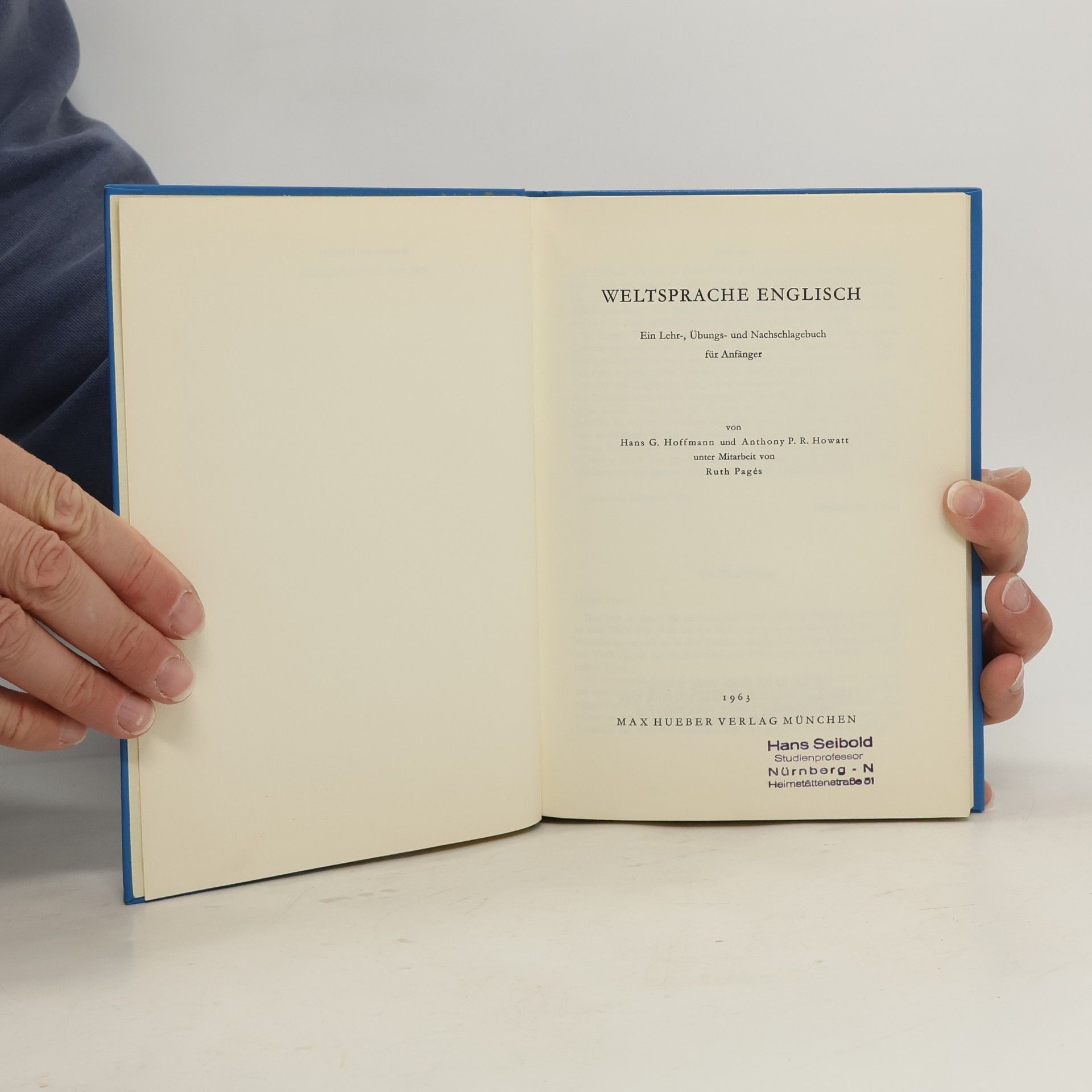 Various authors WELTSPRACHE ENGLISCH