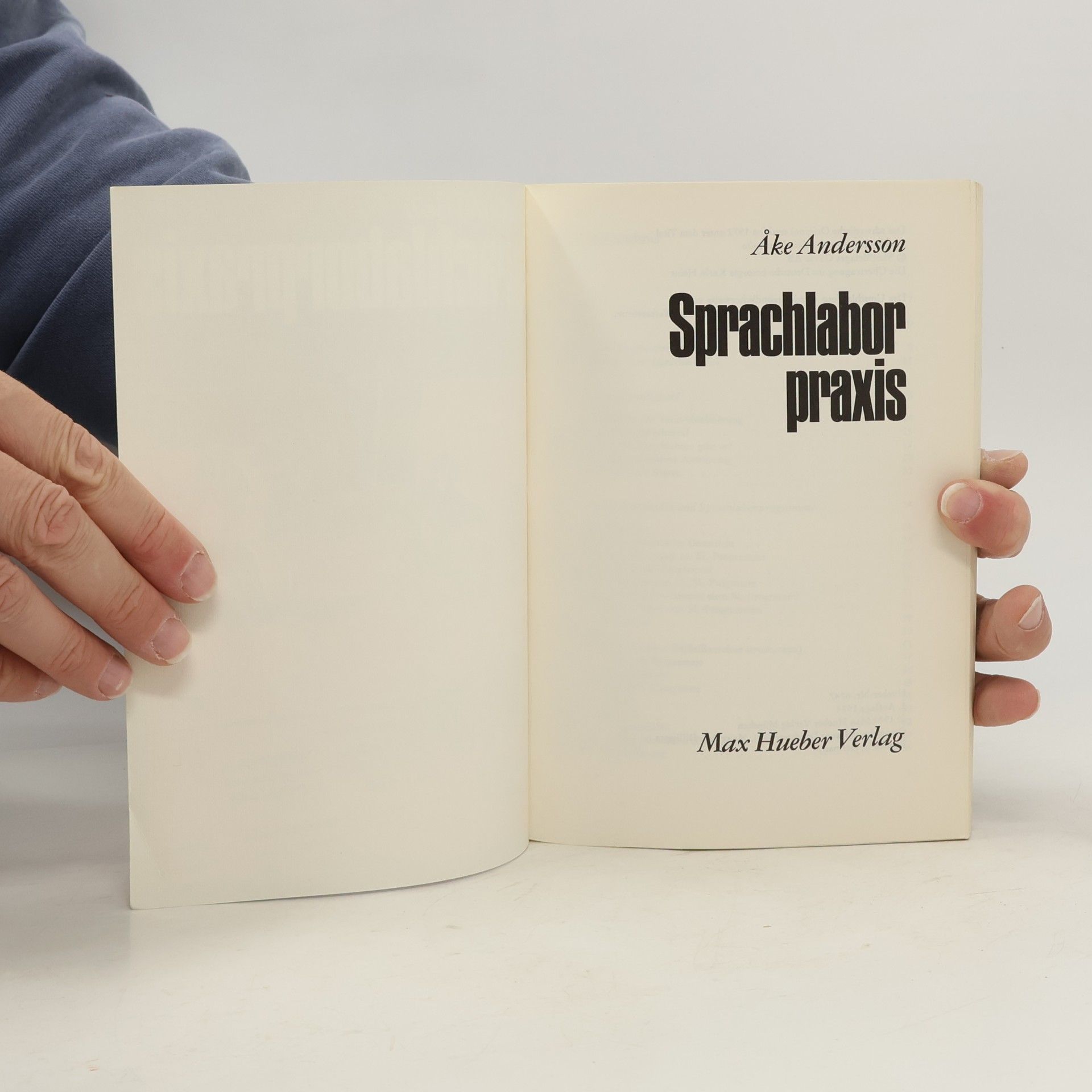 Åke Andersson Sprachlaborpraxis