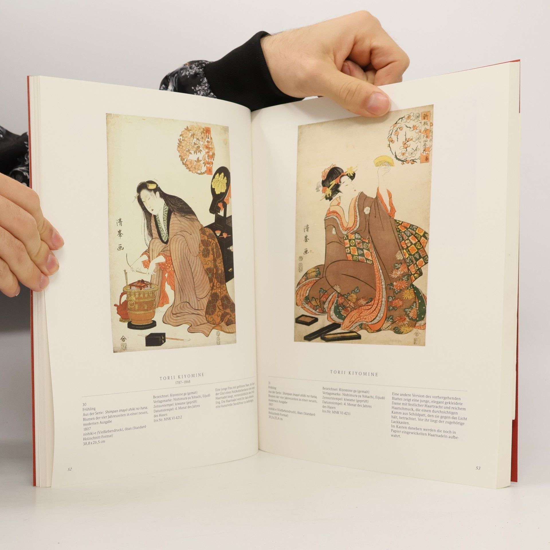 Zofia Alberowa Japanische Holzschnitte aus dem Nationalmuseum in Krakau