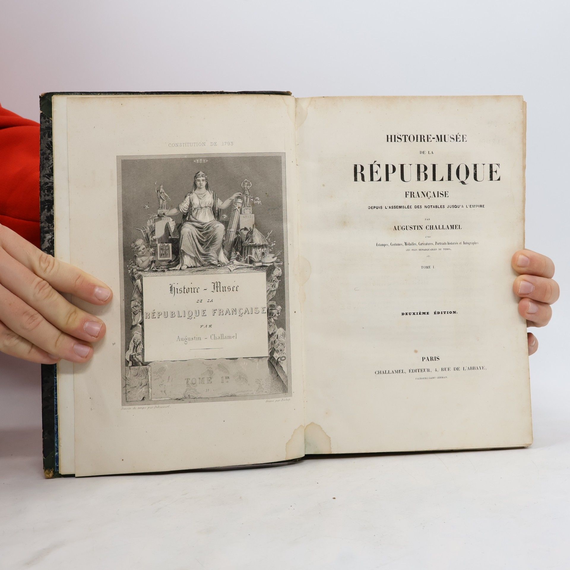 Augustin Challamel Histoire-musée de la république française