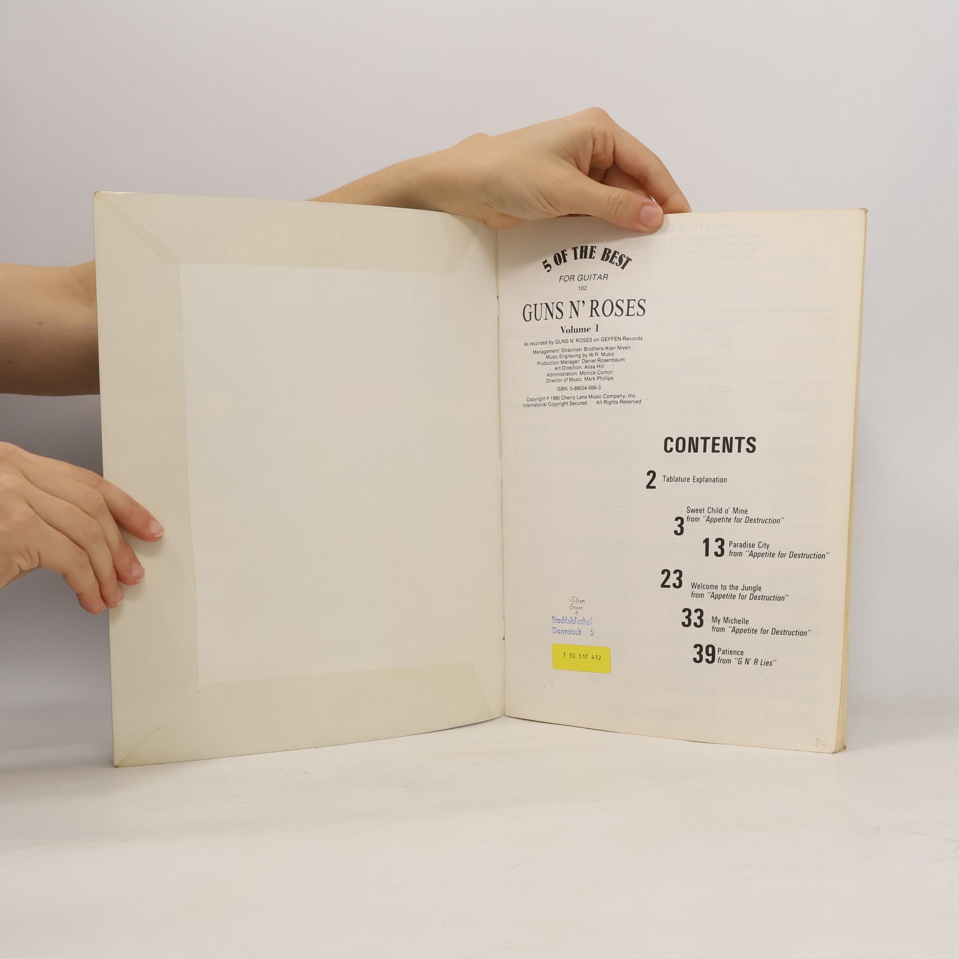 Autores varios Guns N' Roses - 5 of the Best