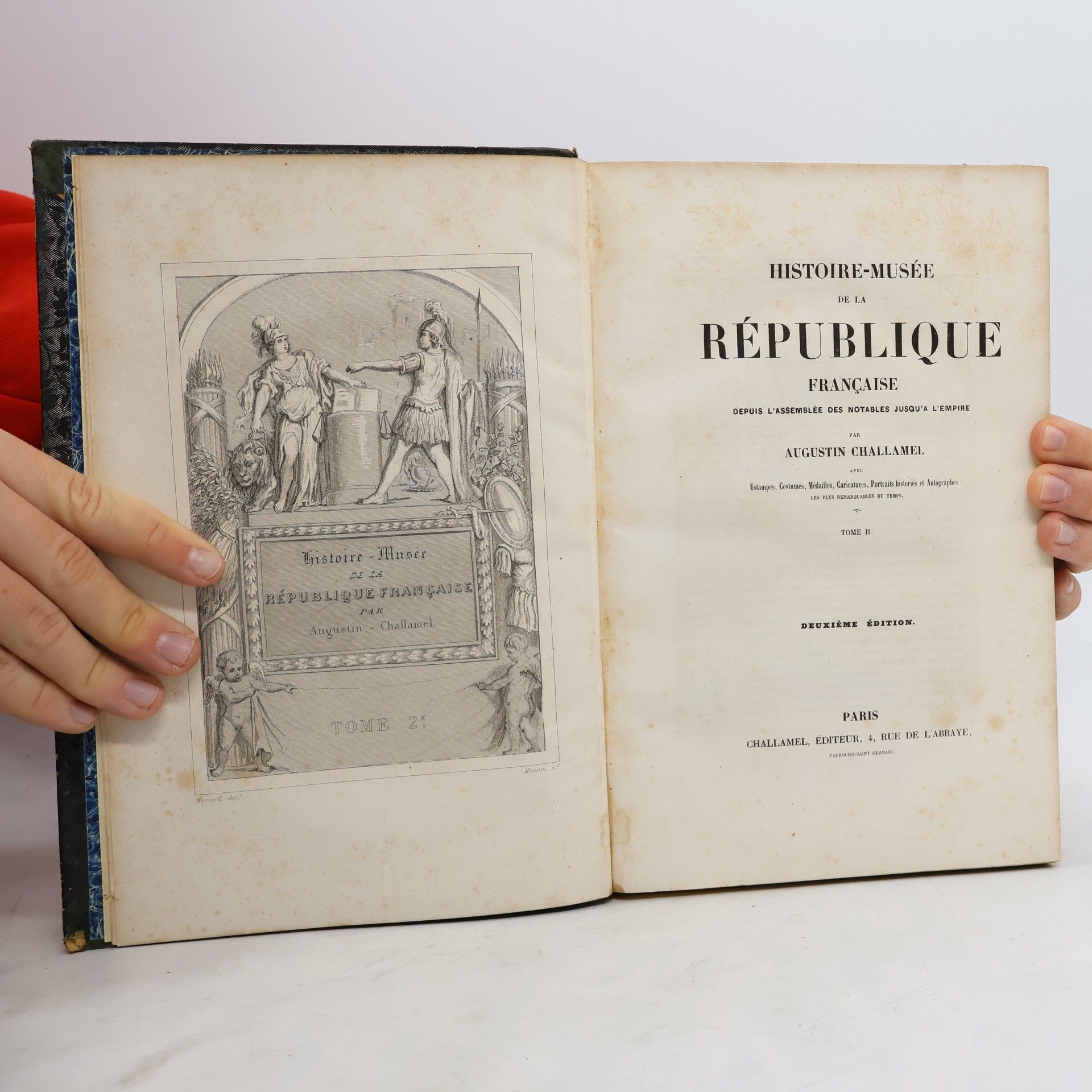 Augustin Challamel Histoire-musée de la république française 2.