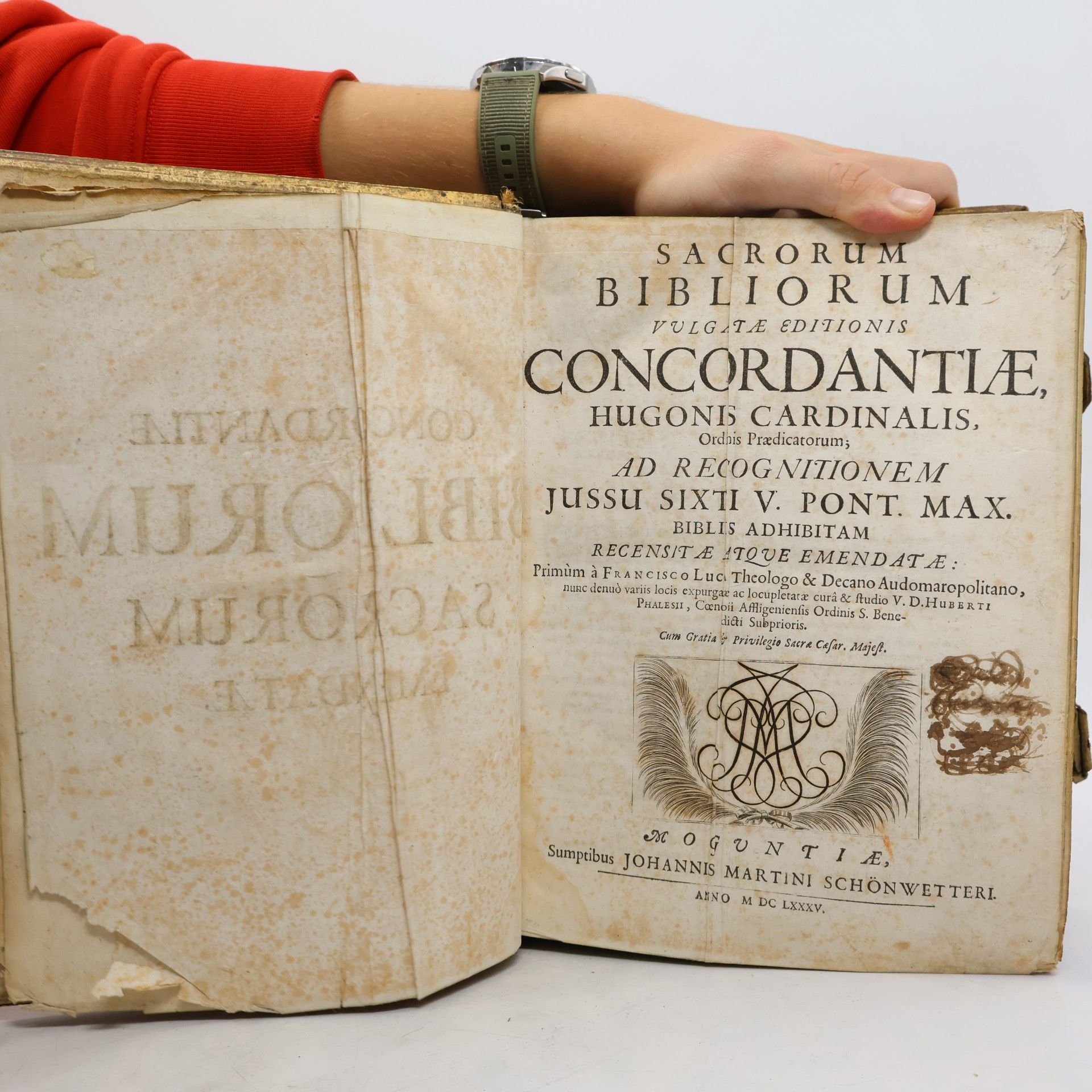 Hugone Cardinalis Oxford Bible