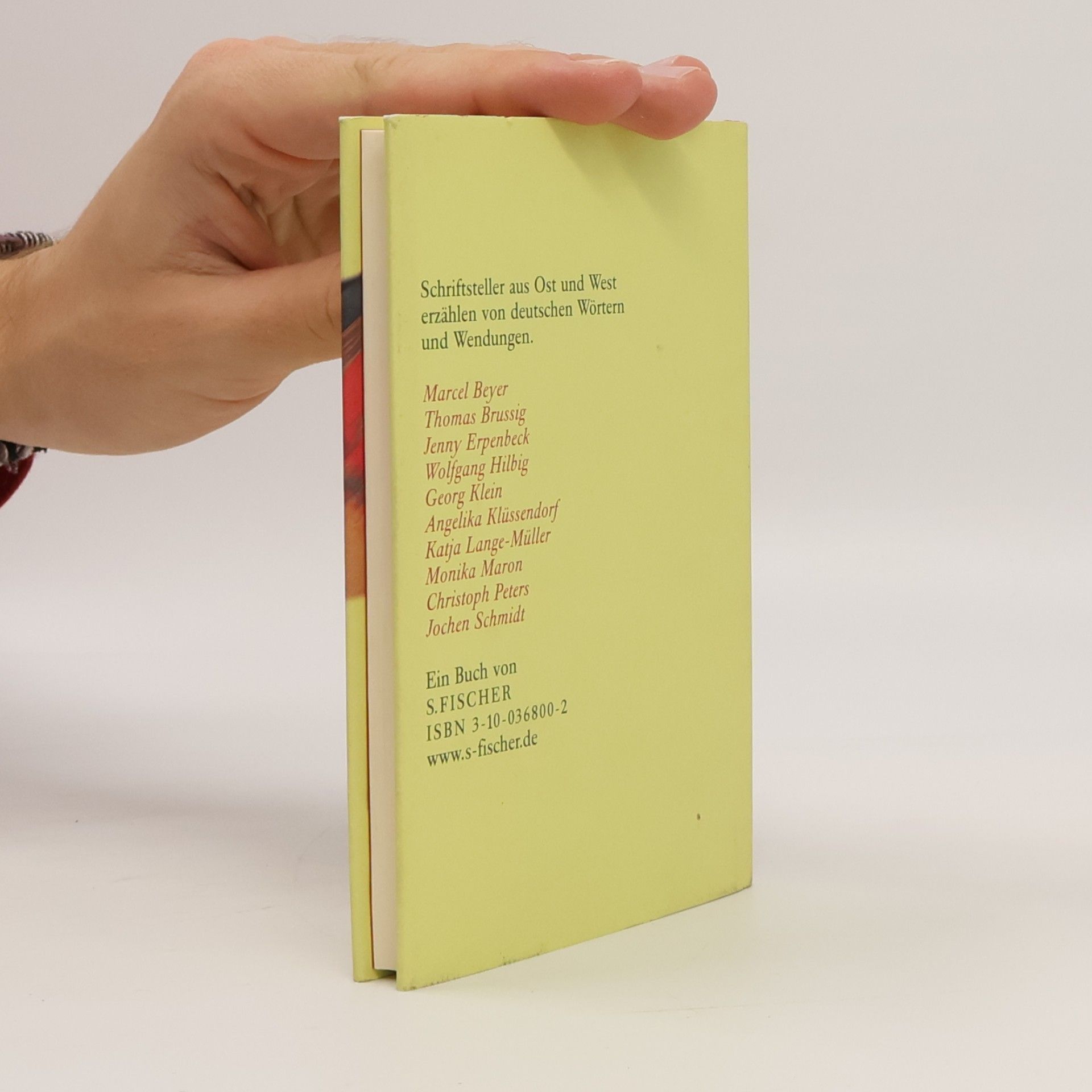 Jörg Bong Kleines deutsches Wörterbuch