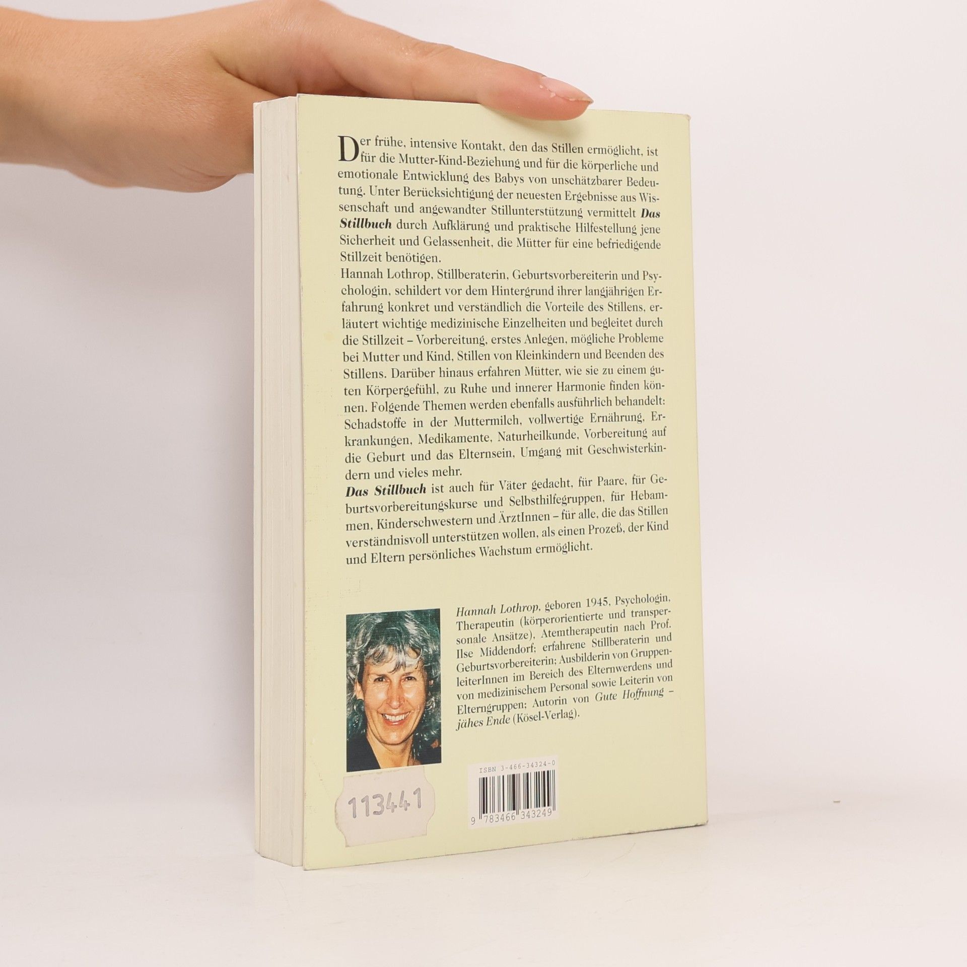 Hannah Lothrop Das Stillbuch