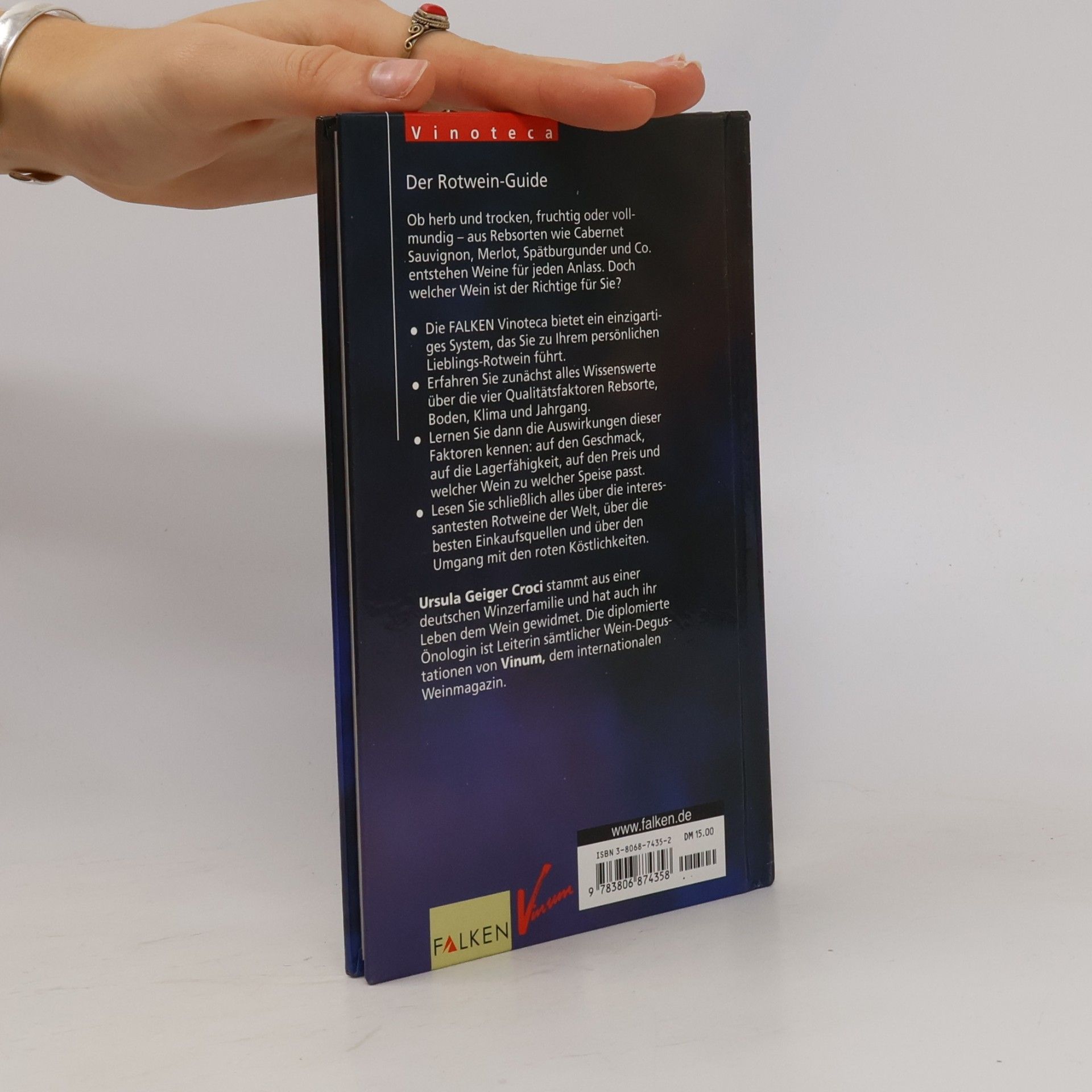 Ursula Geiger Croci Rotwein-Guide