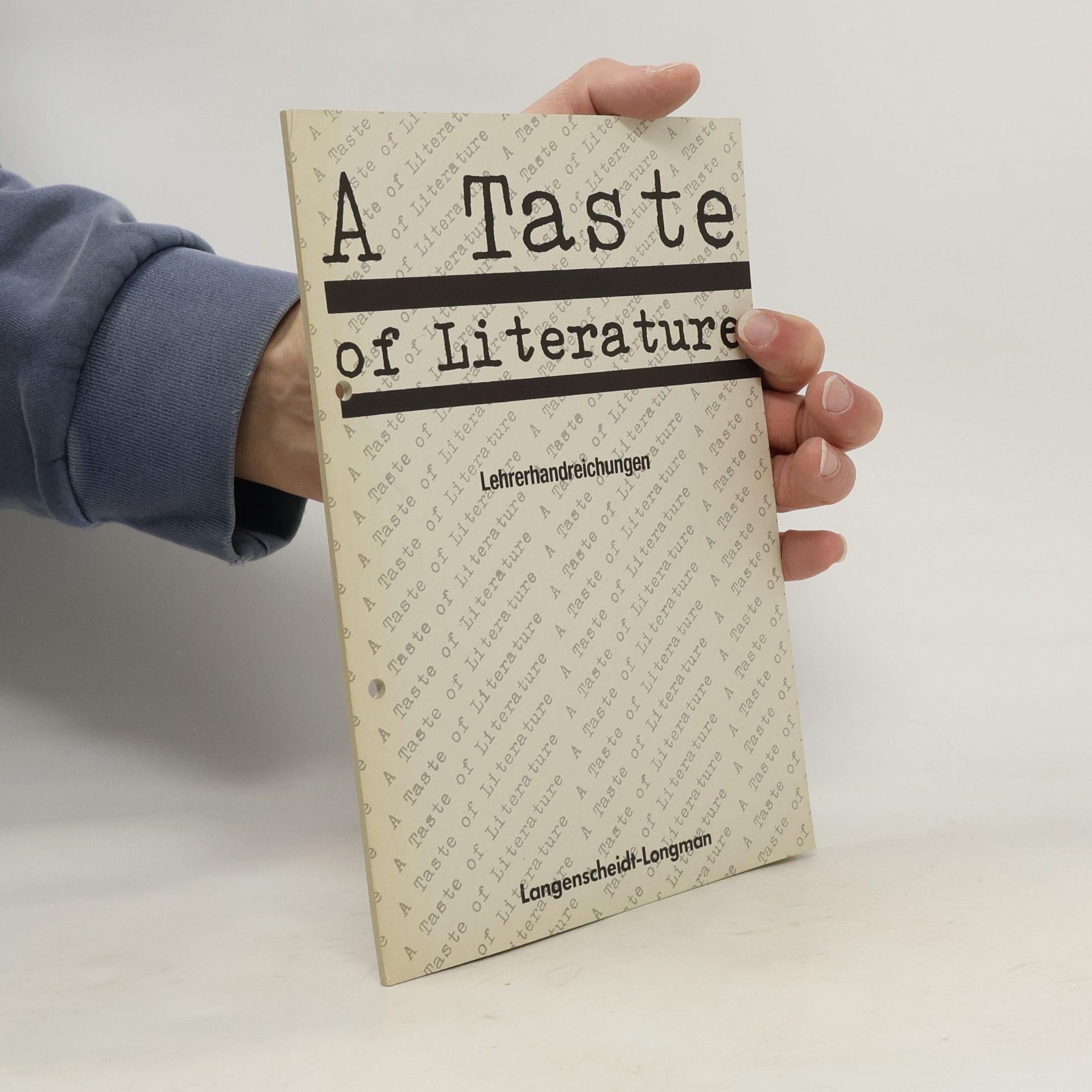 Horst Bodden A Taste of Literature