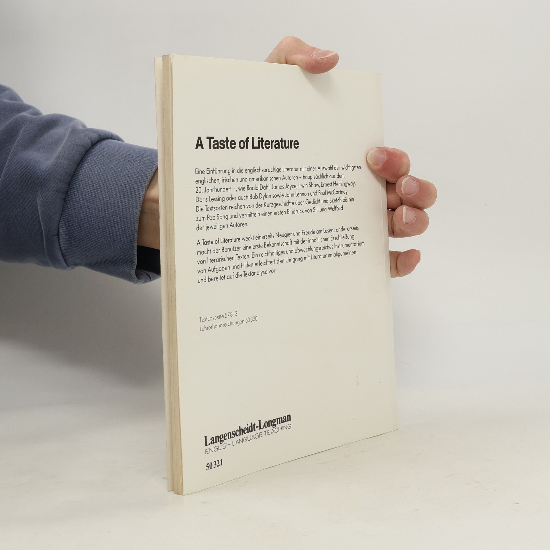 Horst Bodden A Taste of Literature