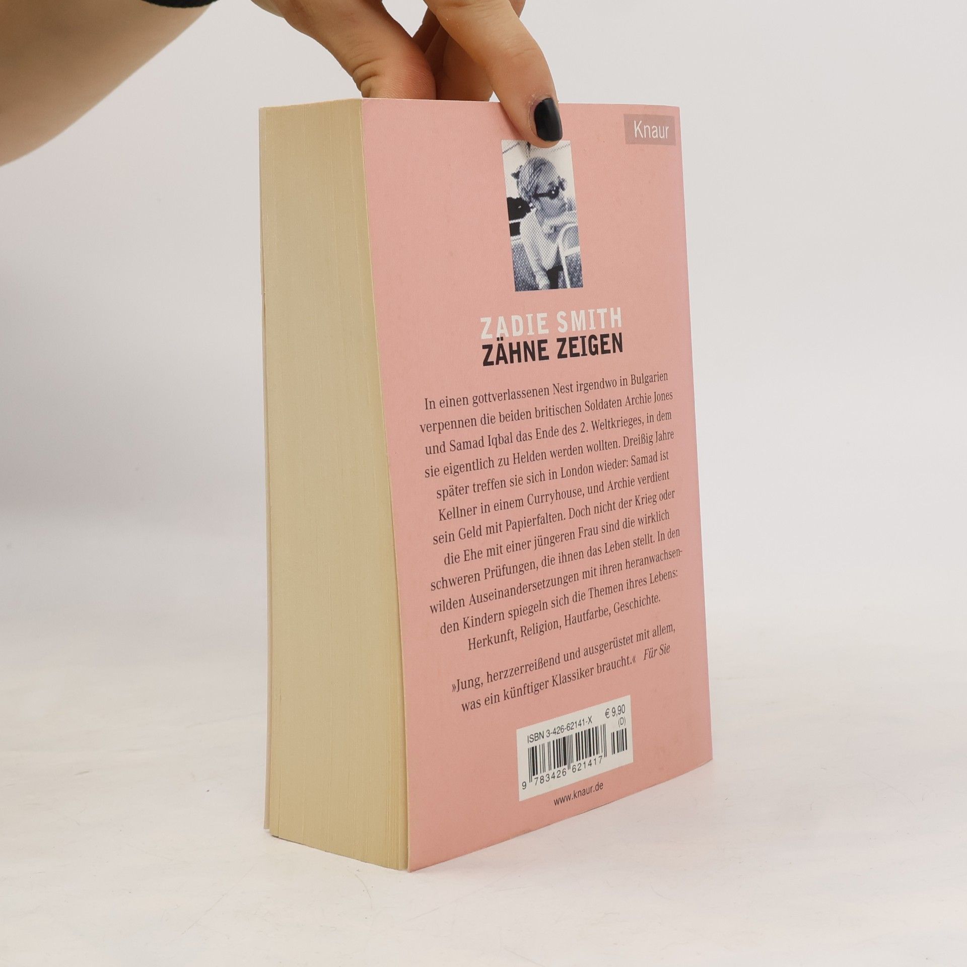 Zadie Smith Zähne zeigen