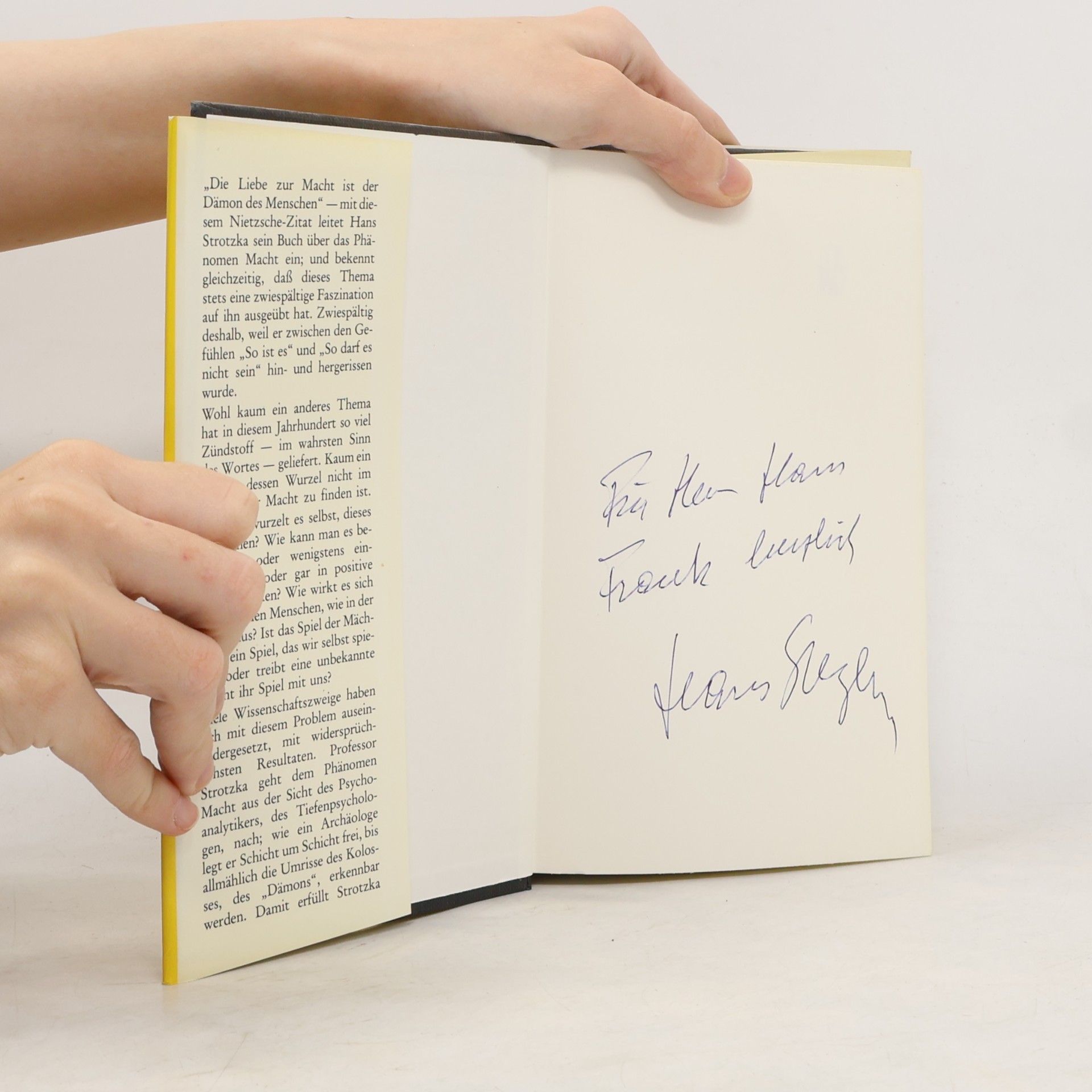Hans Strotzka Macht Ein psychoanalytischer Essay