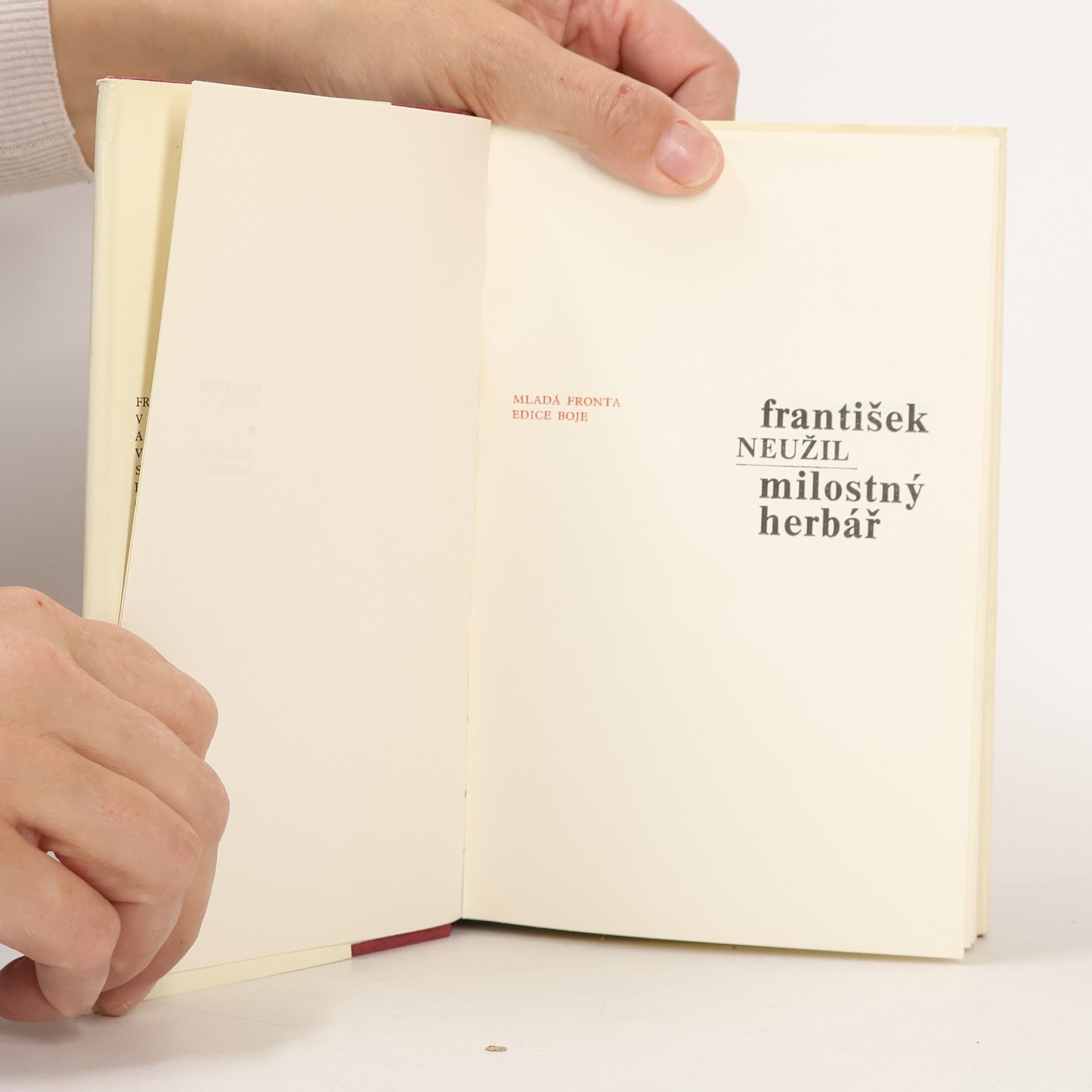 František Neužil Milostný herbář