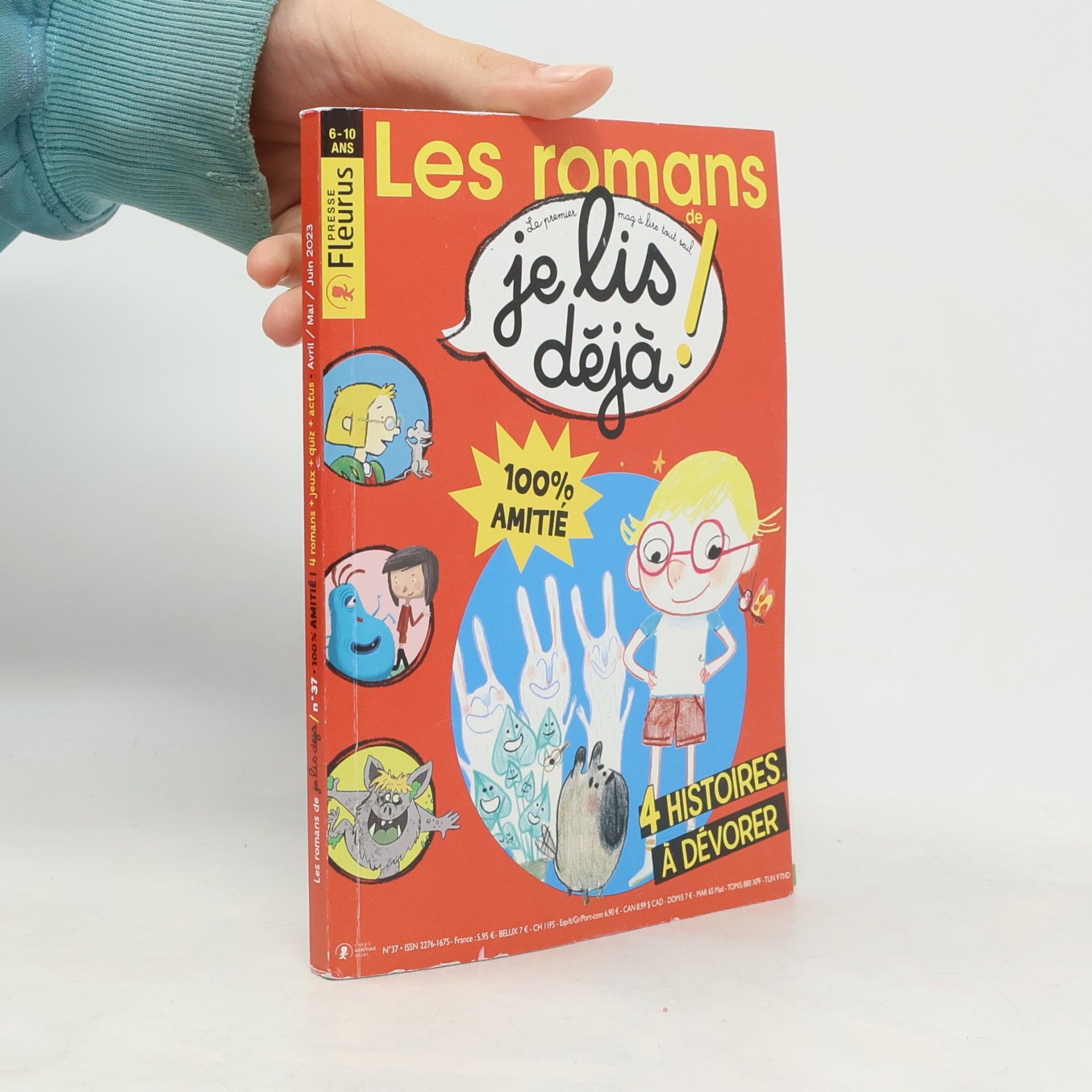 Autorenkollektiv Les romans de je lis déjà! 37: 100% amitié