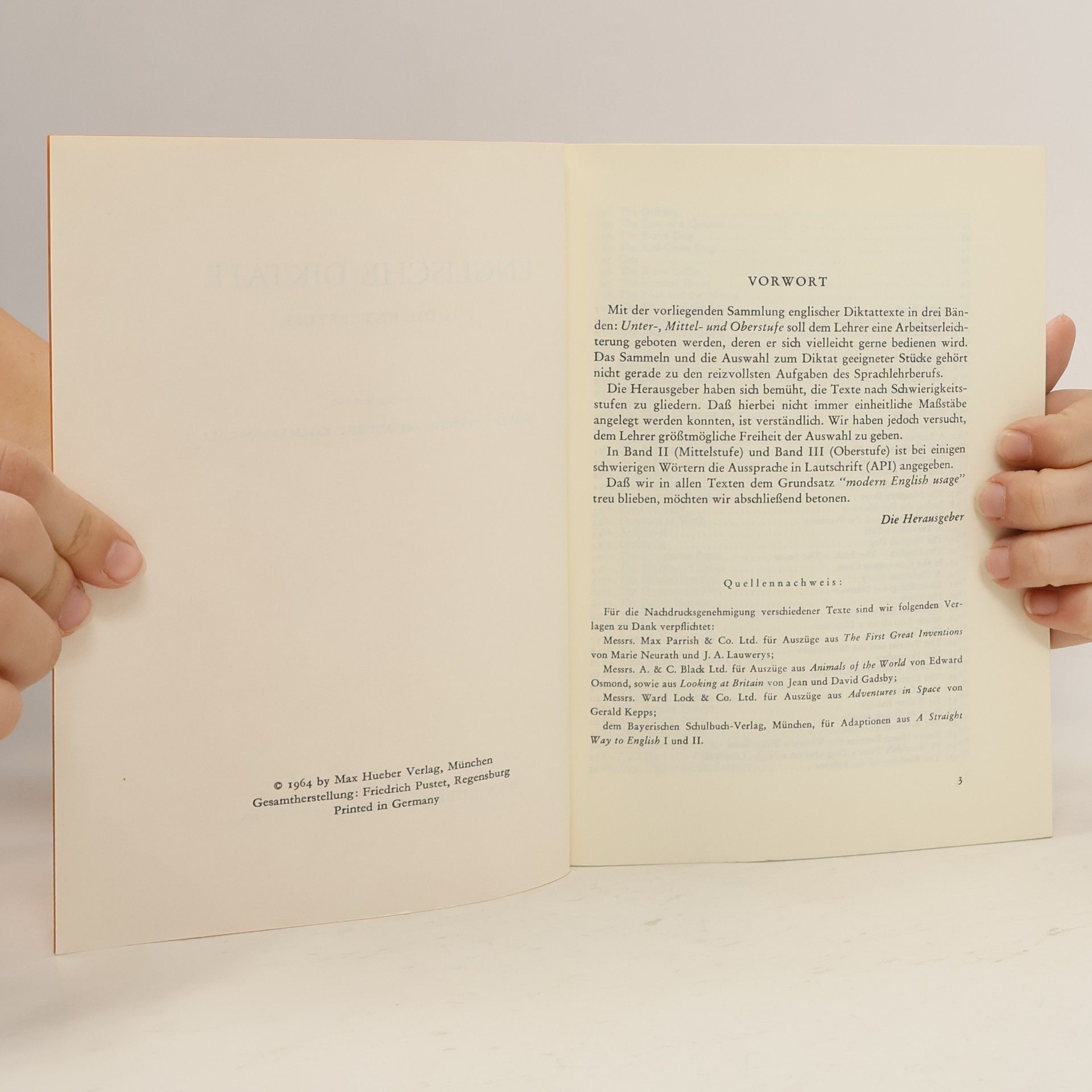 Autorenkollektiv Englische Diktate für Unterstufe