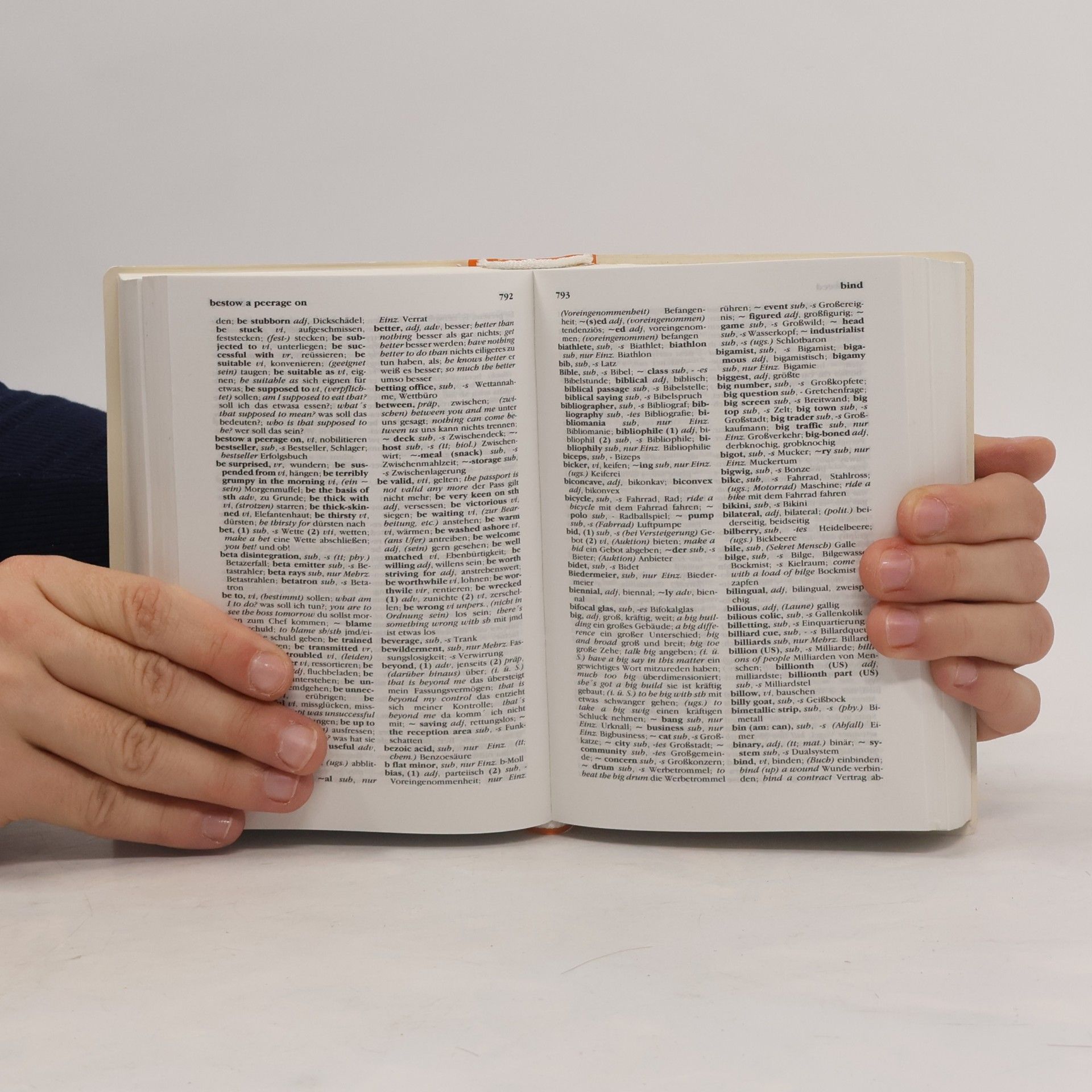 Das grosse Wörterbuch englisch-deutsch, deutsch-englisch