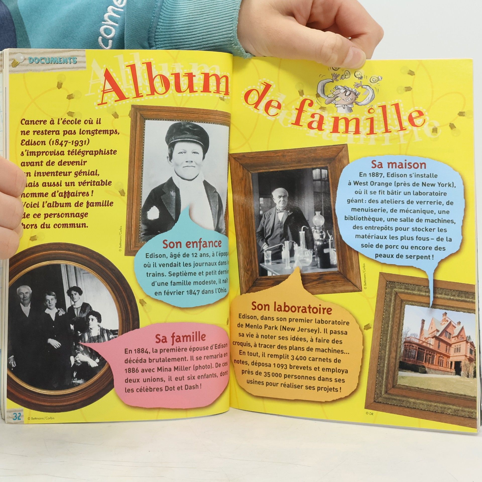 Laurent Audouin Histoires Vraies 158. Thomas Edison