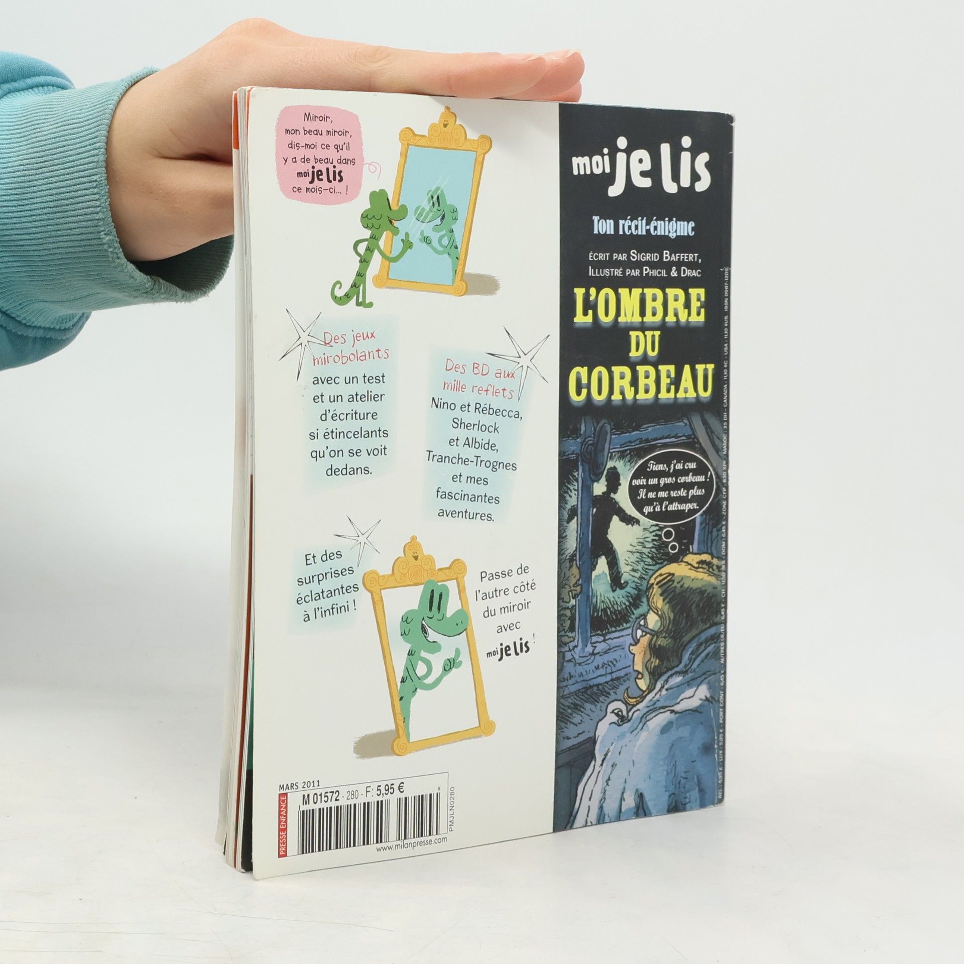 Autorenkollektiv Moi je lis 280: L'ombre du corbeau