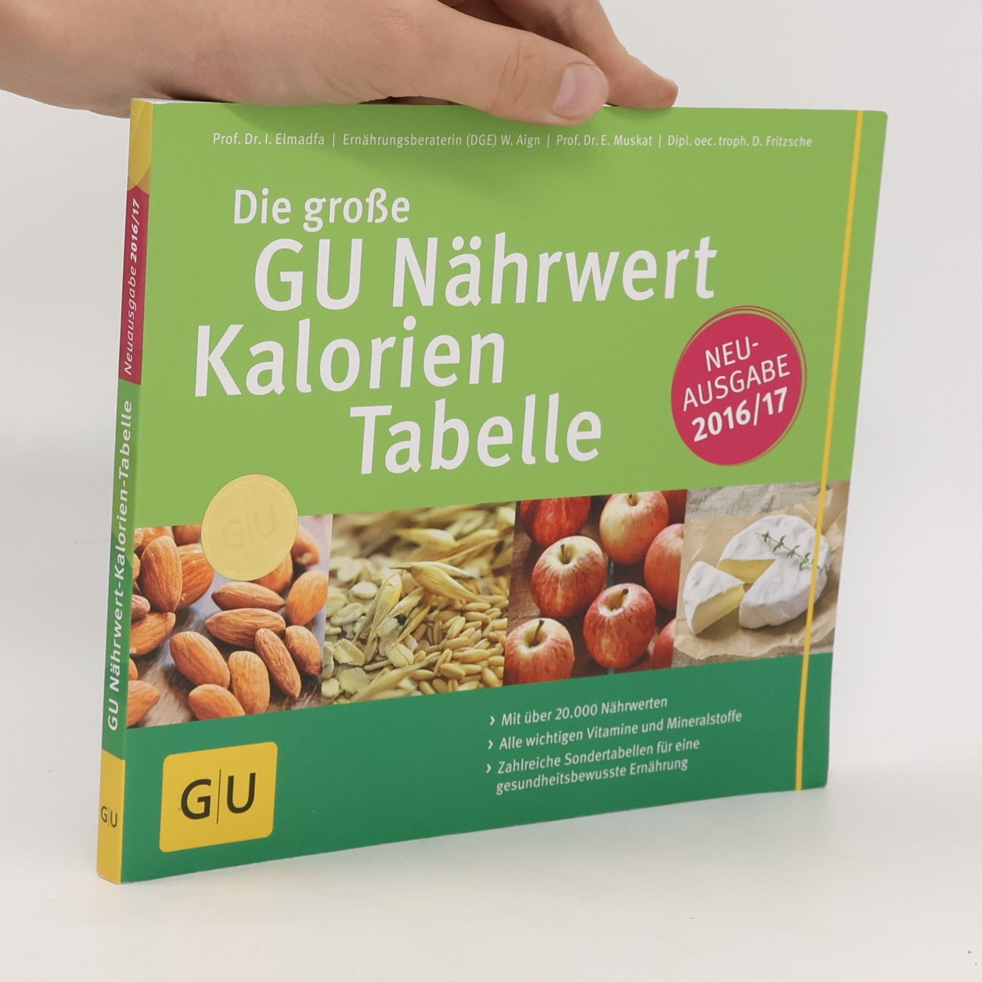 Die große GU Nährwert-Kalorien-Tabelle 2016/17