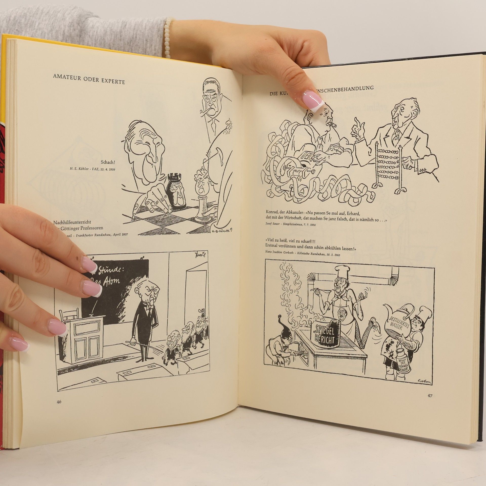 Various authors Konrad, bleibst du jetzt zu Haus? Adenauer in der Karikatur