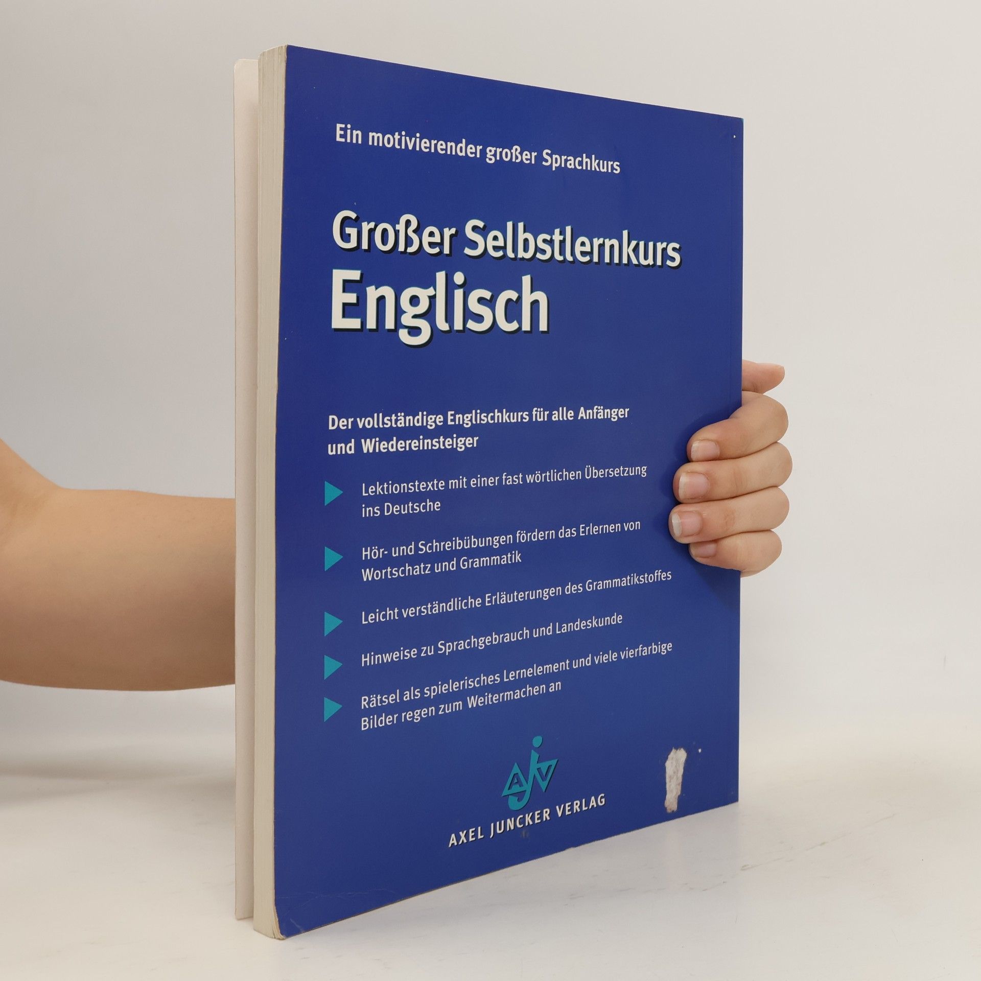 Hans G. Hoffman Großer Selbstlernkurs Englisch