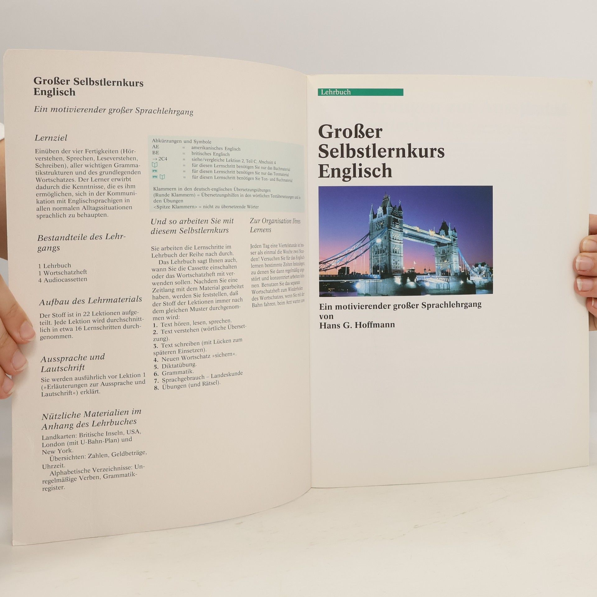Hans G. Hoffman Großer Selbstlernkurs Englisch