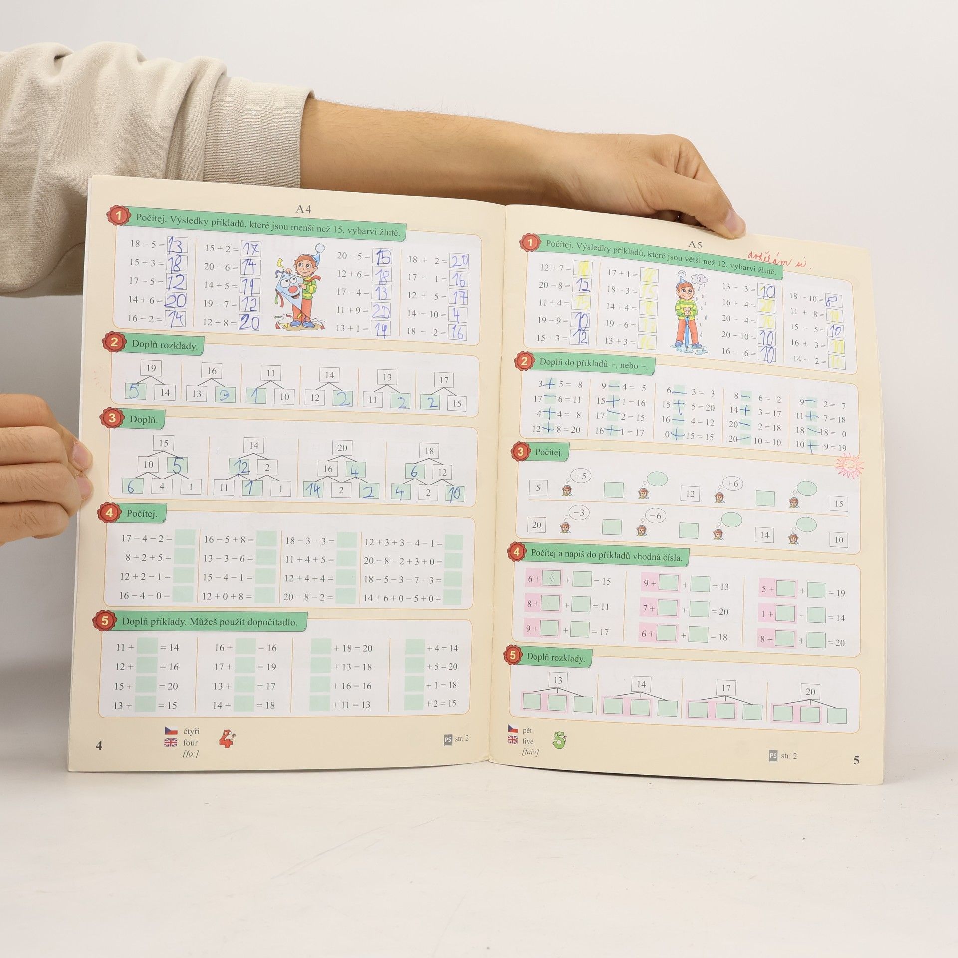 NNS Matýskova matematika, 4. díl – počítání do 20 s přechodem přes 10