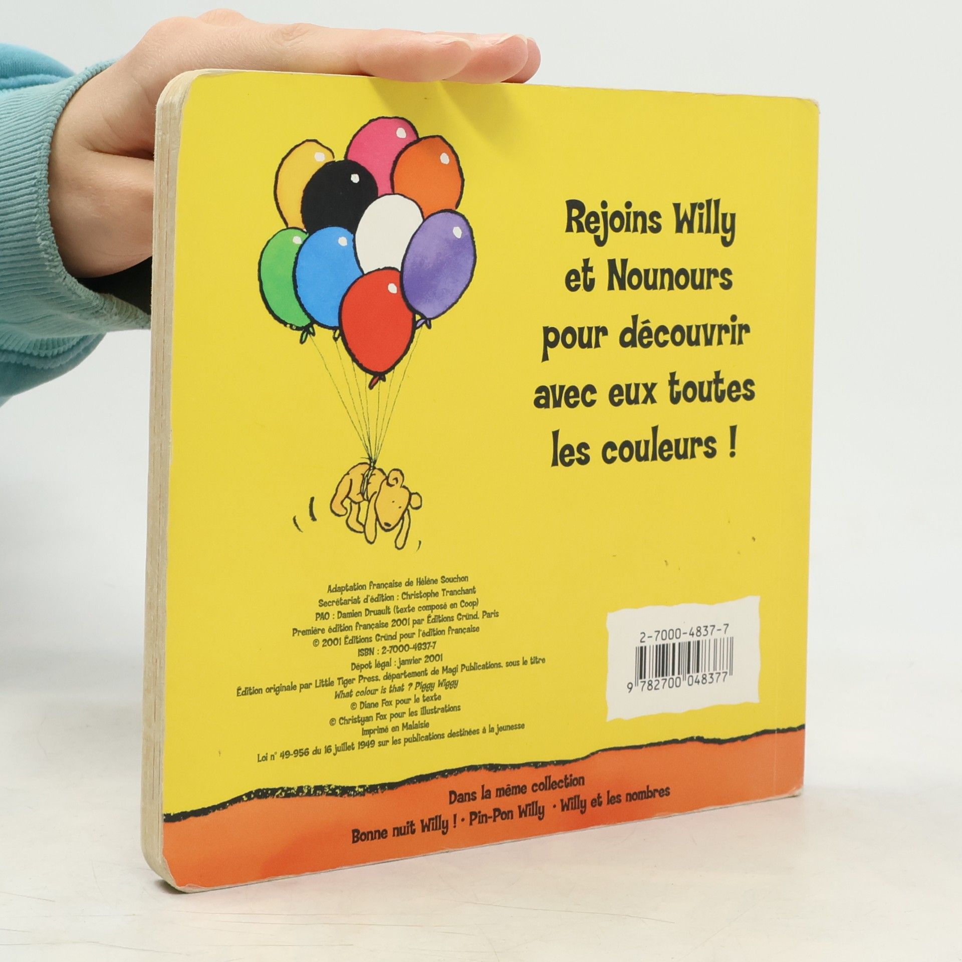 Christyan Fox Willy et les couleurs