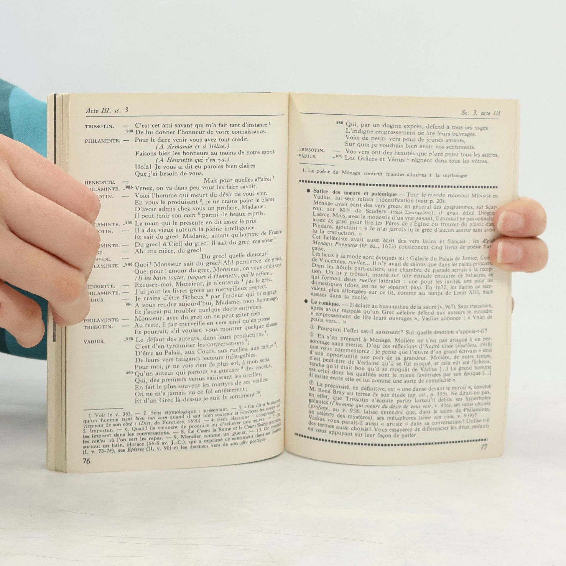 Molière Les Femmes Savantes - Texte intégral