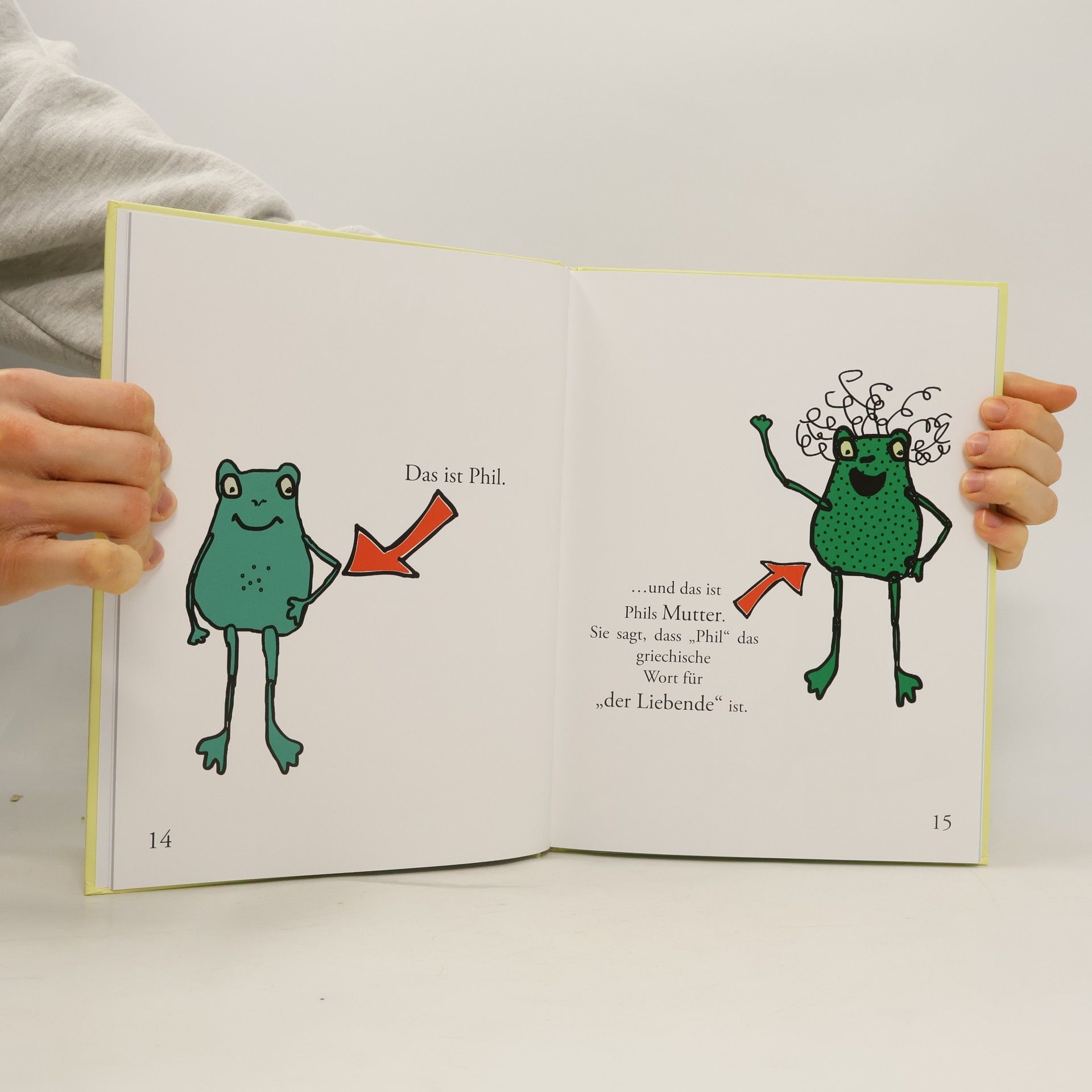 Hanna Zeyen Phil, der Frosch