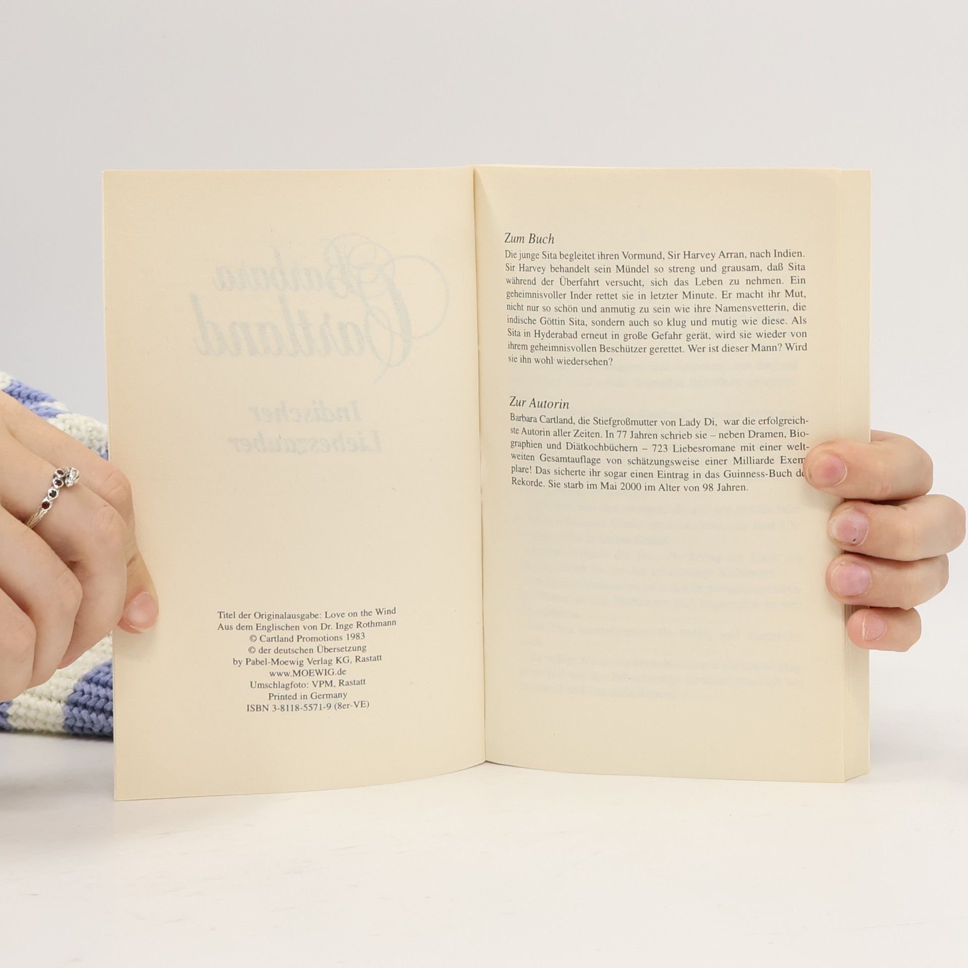 Barbara Cartland Indischer Liebeszauber