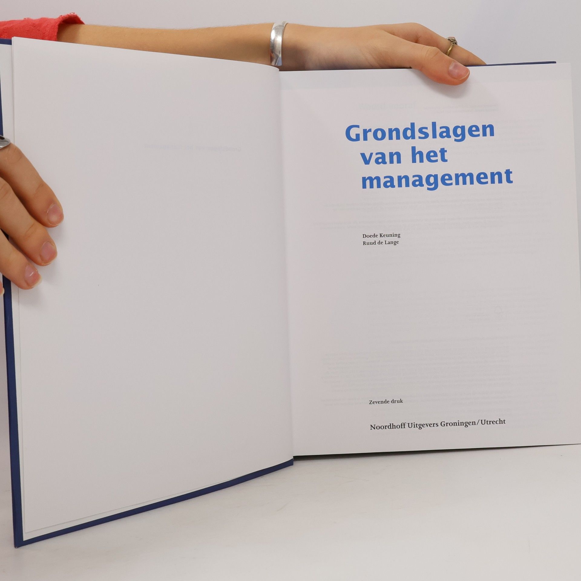 Doede Keuning Grondslagen van het management