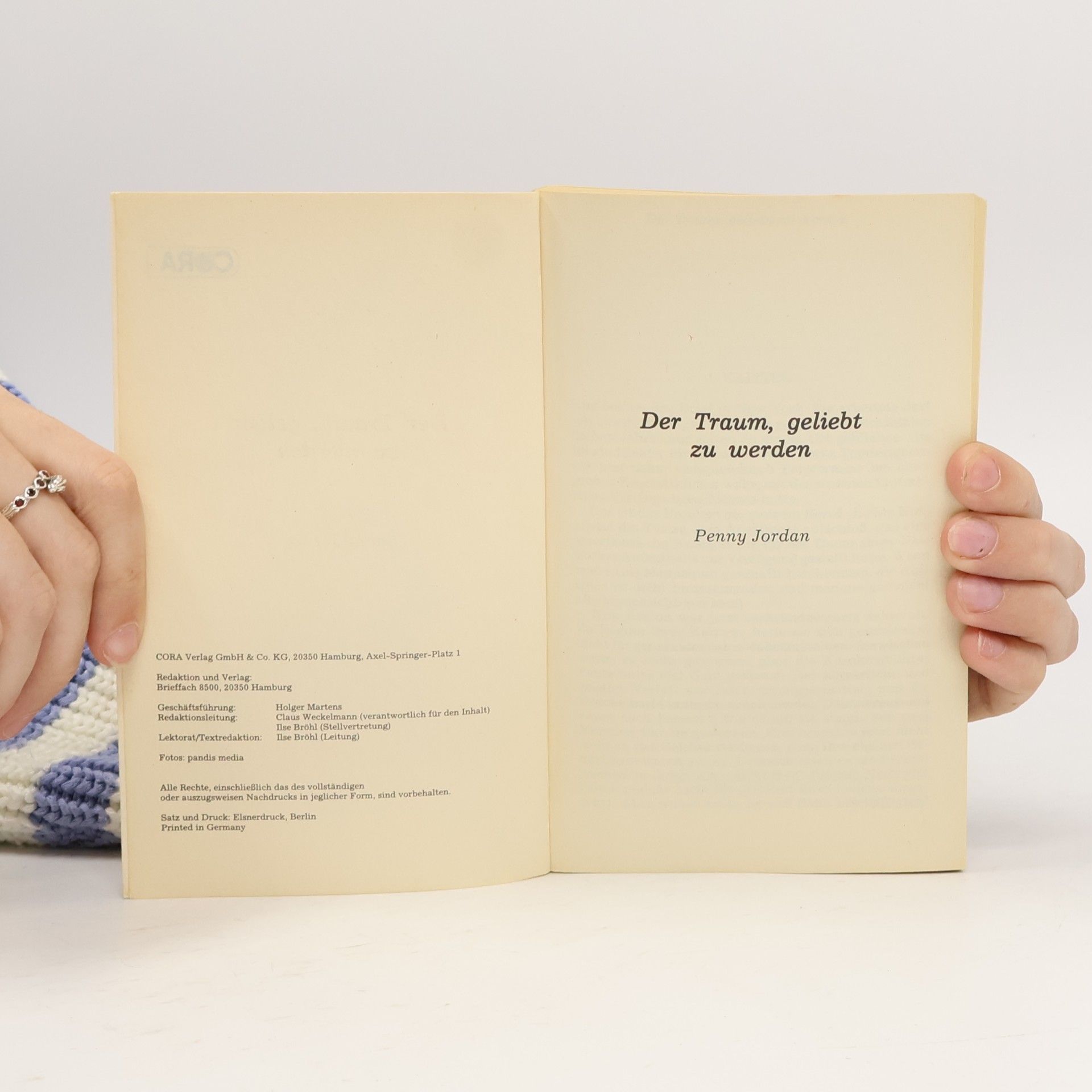 Penny Jordan Der Traum, geliebt zu werden