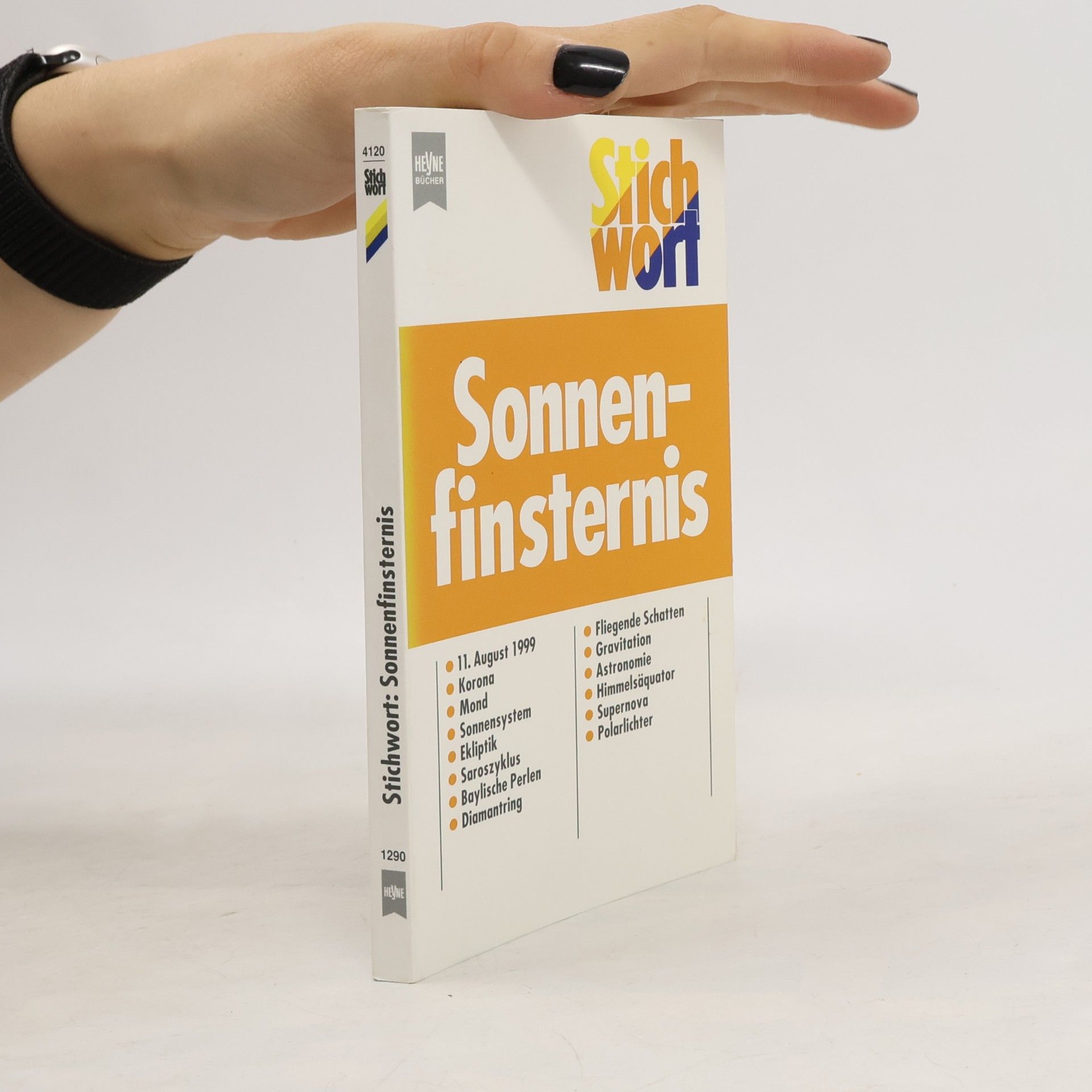 Eberhard Grünzinger Stichwort Sonnenfinsternis