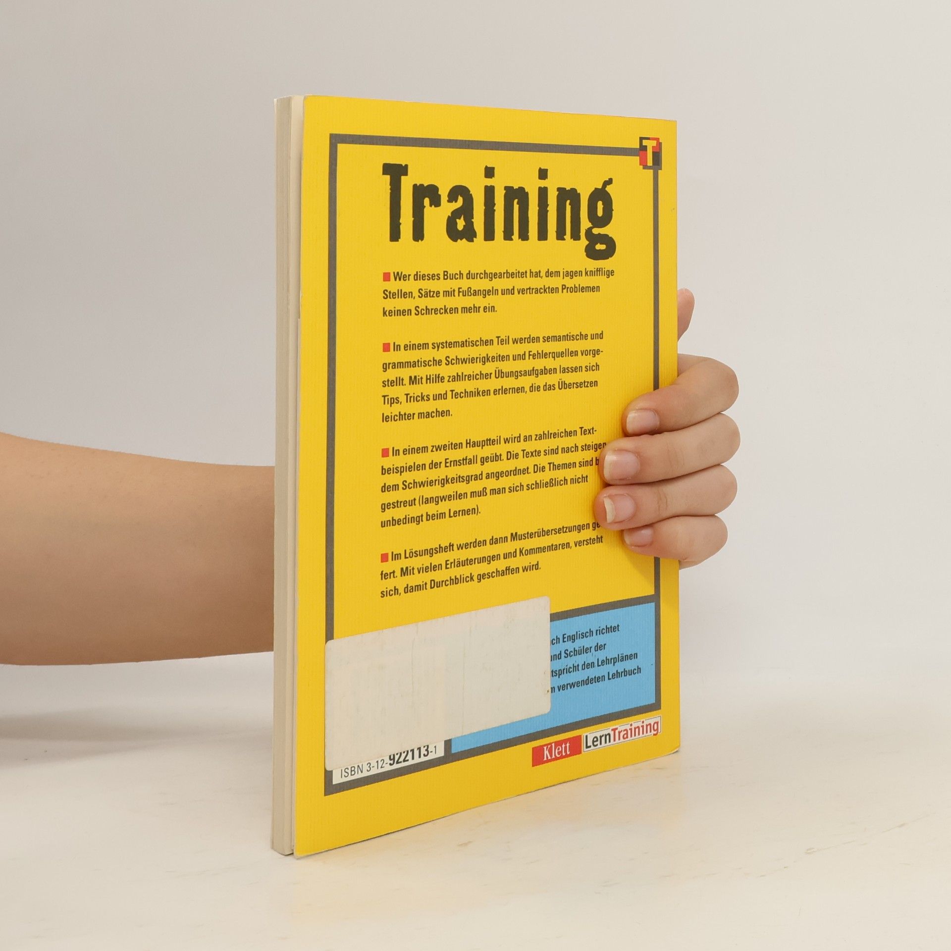 Traudl Hoops Training Übersetzen Englisch-Deutsch