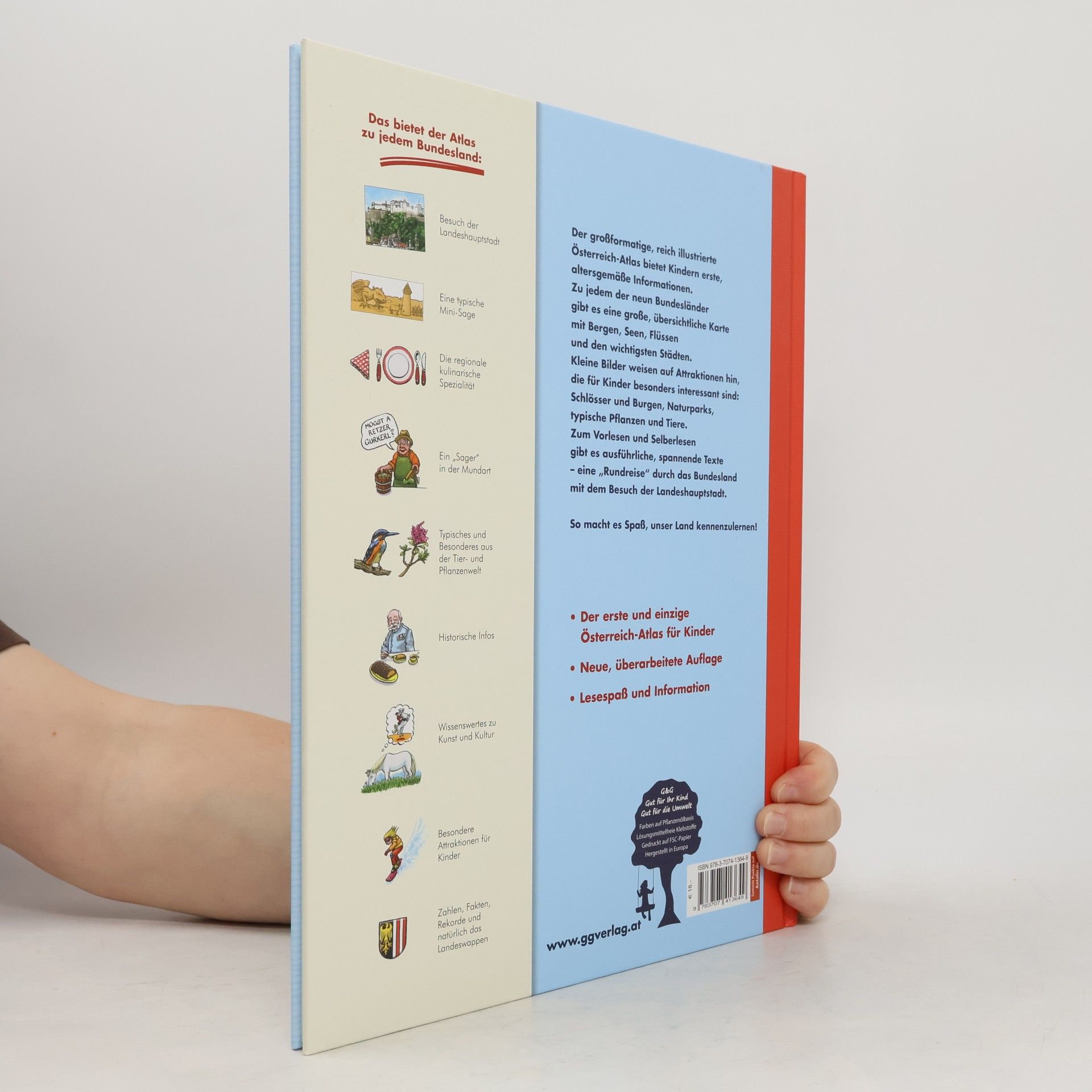 Susa Hämmerle Der neue Österreich-Atlas für Kinder