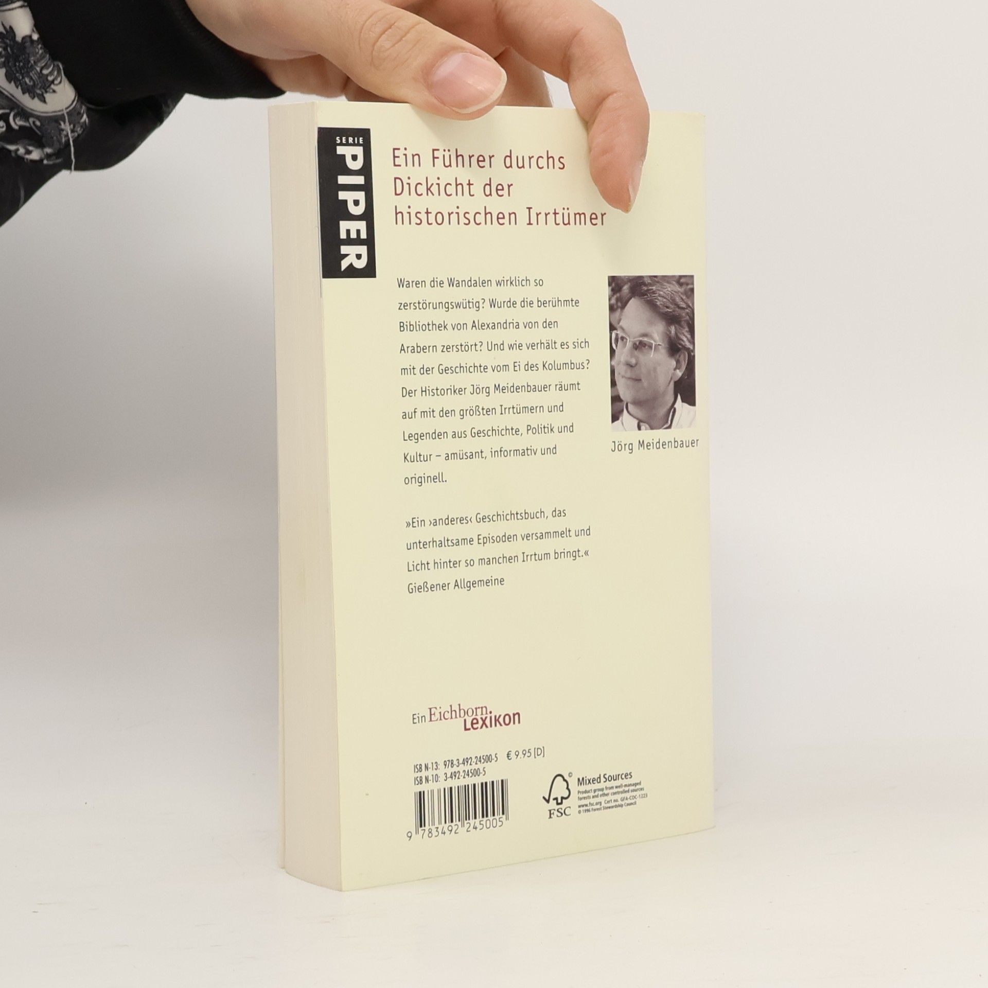 Jörg Meidenbauer Lexikon der Geschichtsirrtümer