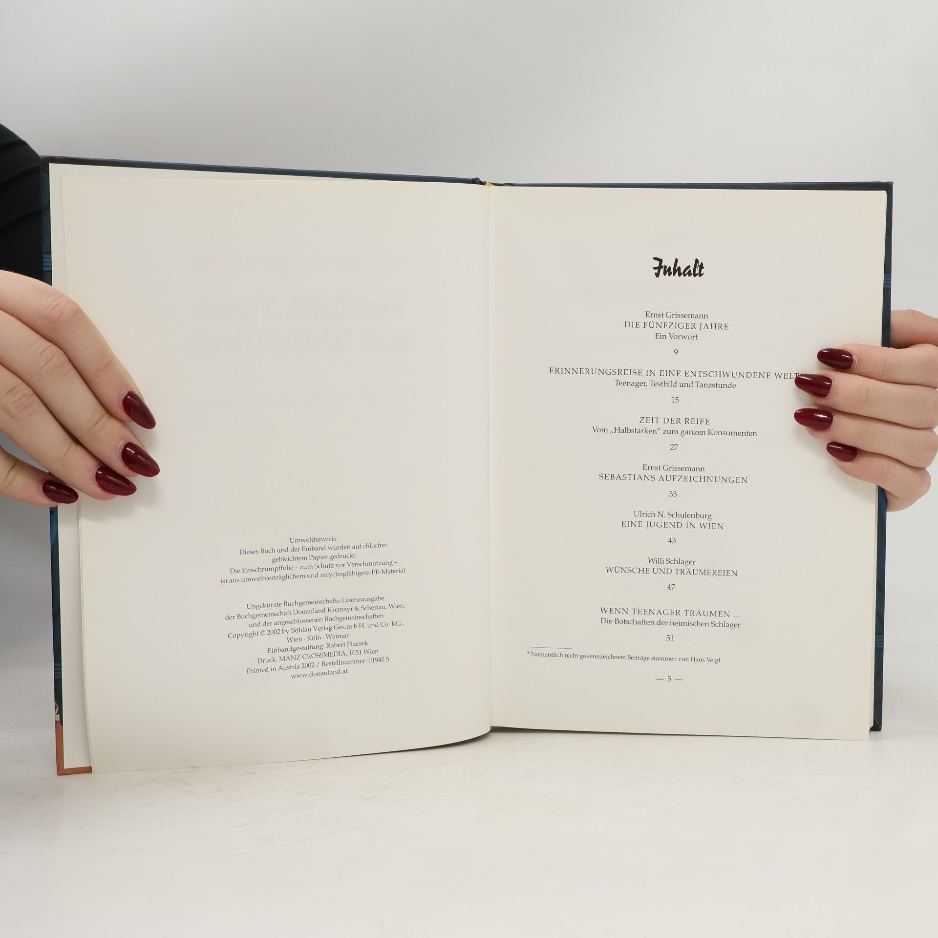 Ernst Grissemann Testbild, Twen und Nierentisch