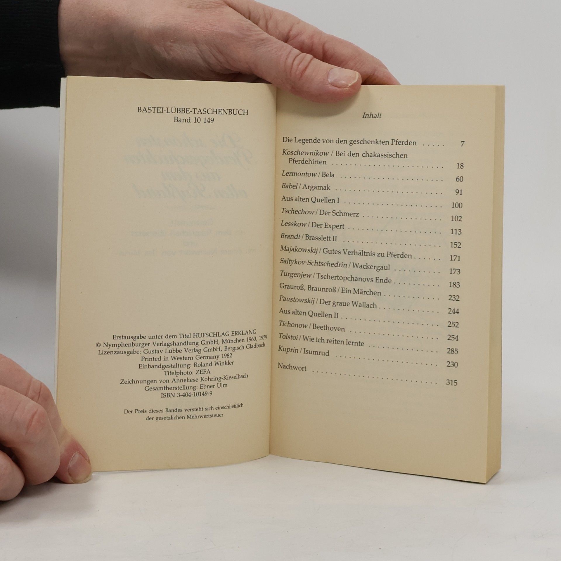 Turgenjew Allgemeine Reihe. Bastei Lübbe Taschenbücher: Die schönsten Pferdegeschichten aus dem alten Russland