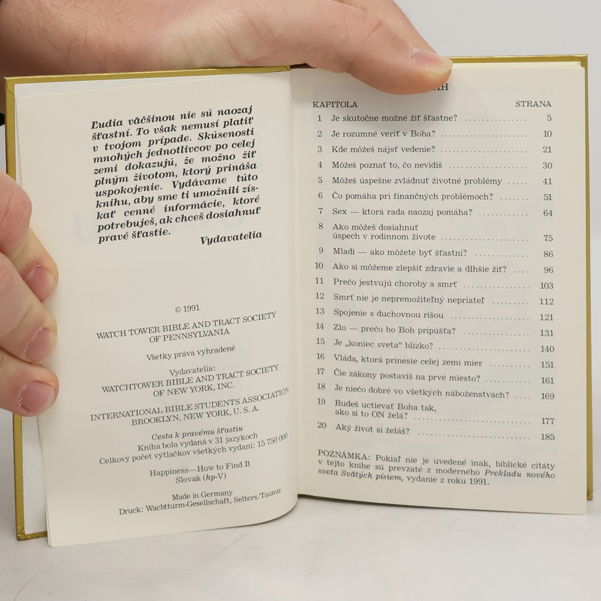 Various authors Cesta k pravému šťastiu