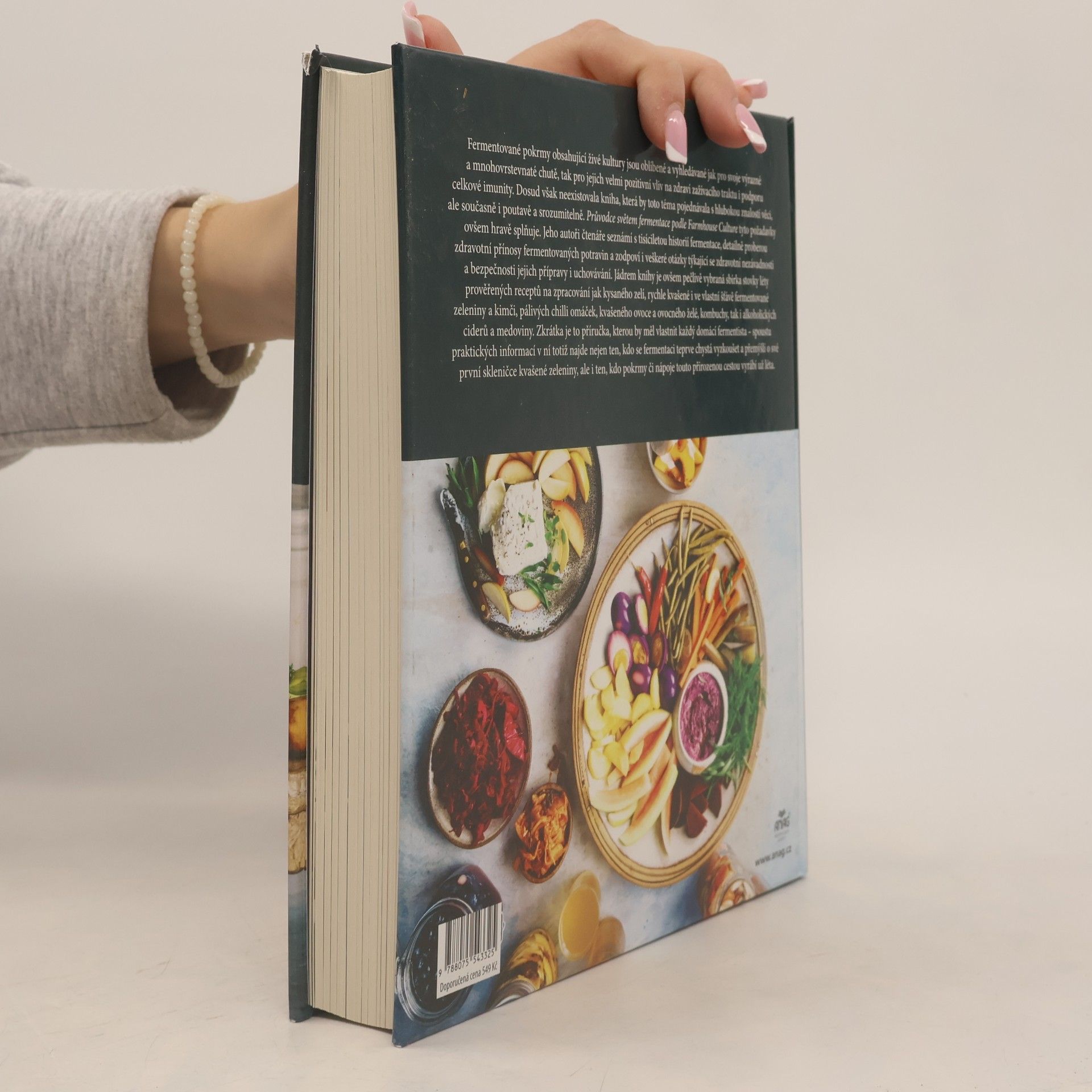 Kathryn Lukas Průvodce světem fermentace podle farmhouse culture : domácí výroba pokrmů a nápojů s živými kulturami včetně 100 receptů od kimči po kombuchu