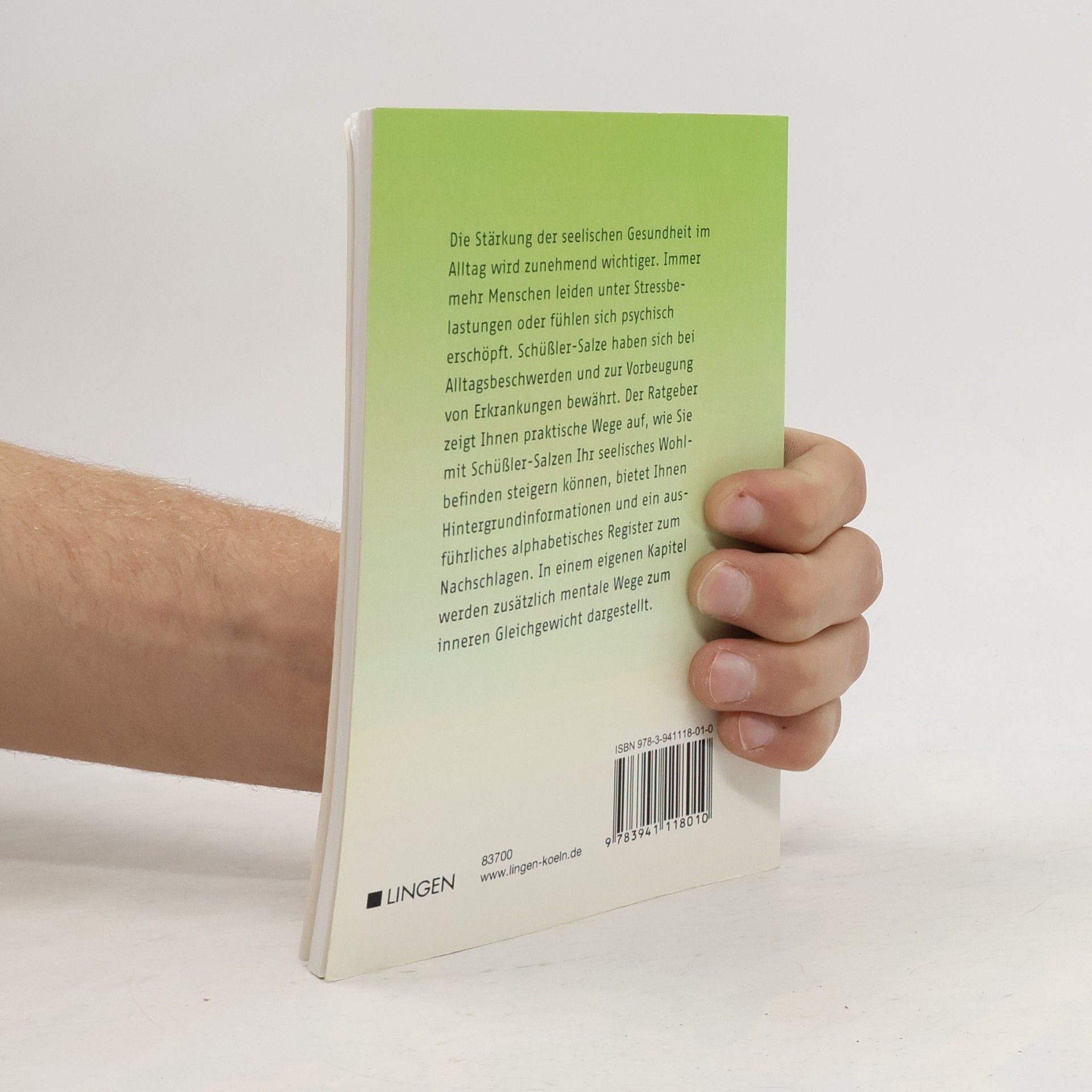 Margit Müller-Frahling Schüßler-Salze für seelisches Wohlbefinden