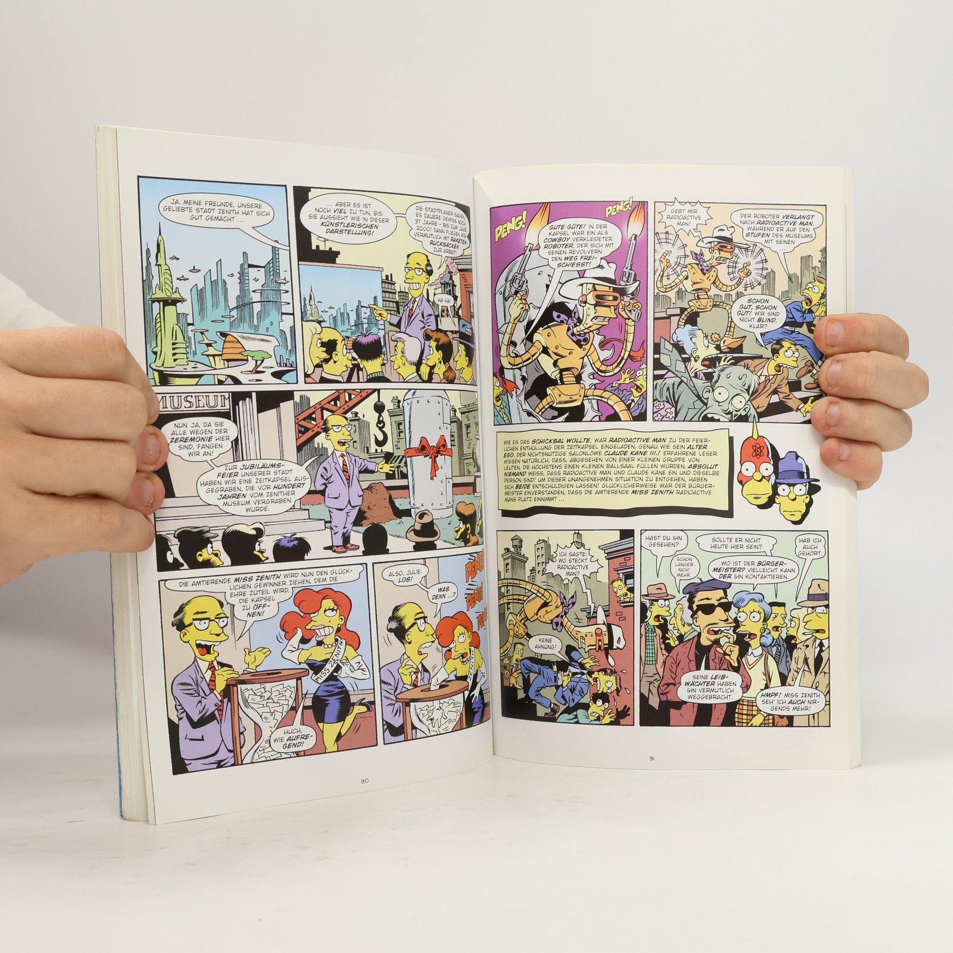 Matt Groening Simpsons Comics Kolossales Kompendium