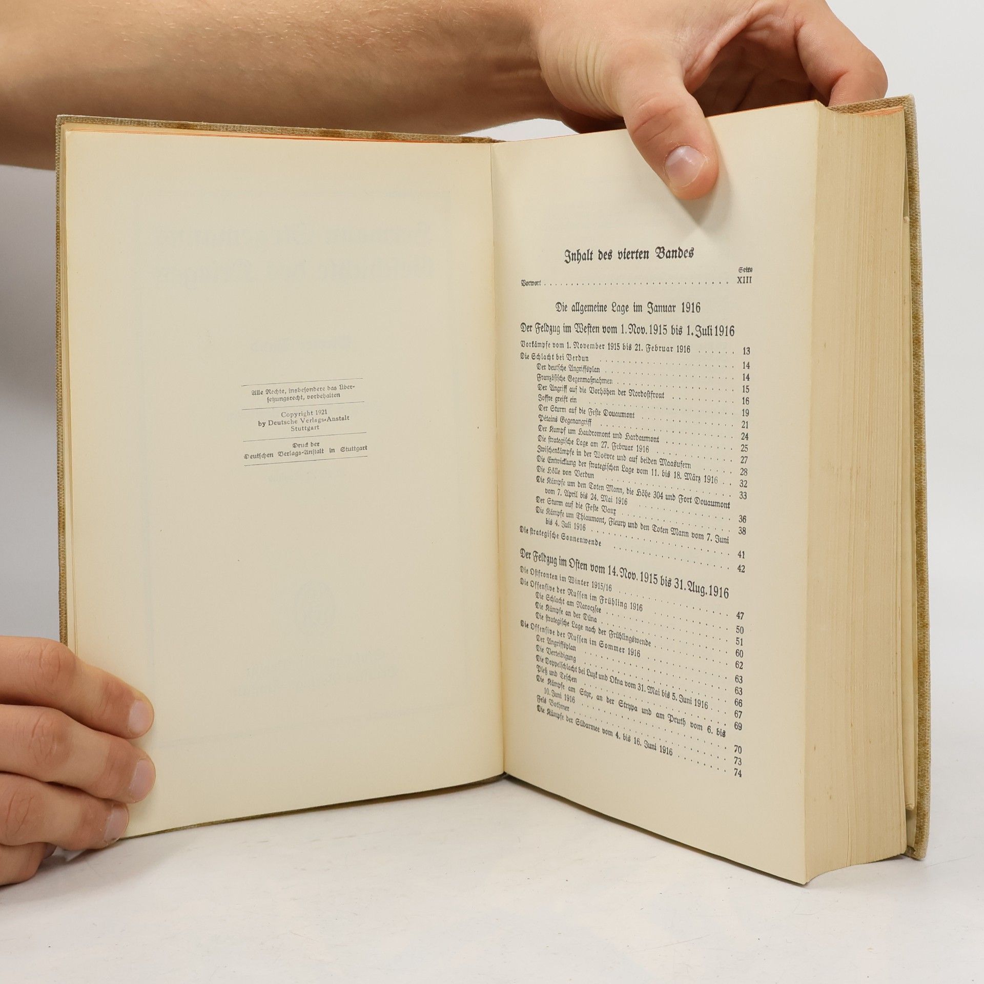 Hermann Stegemann Geschichte des Krieges 4