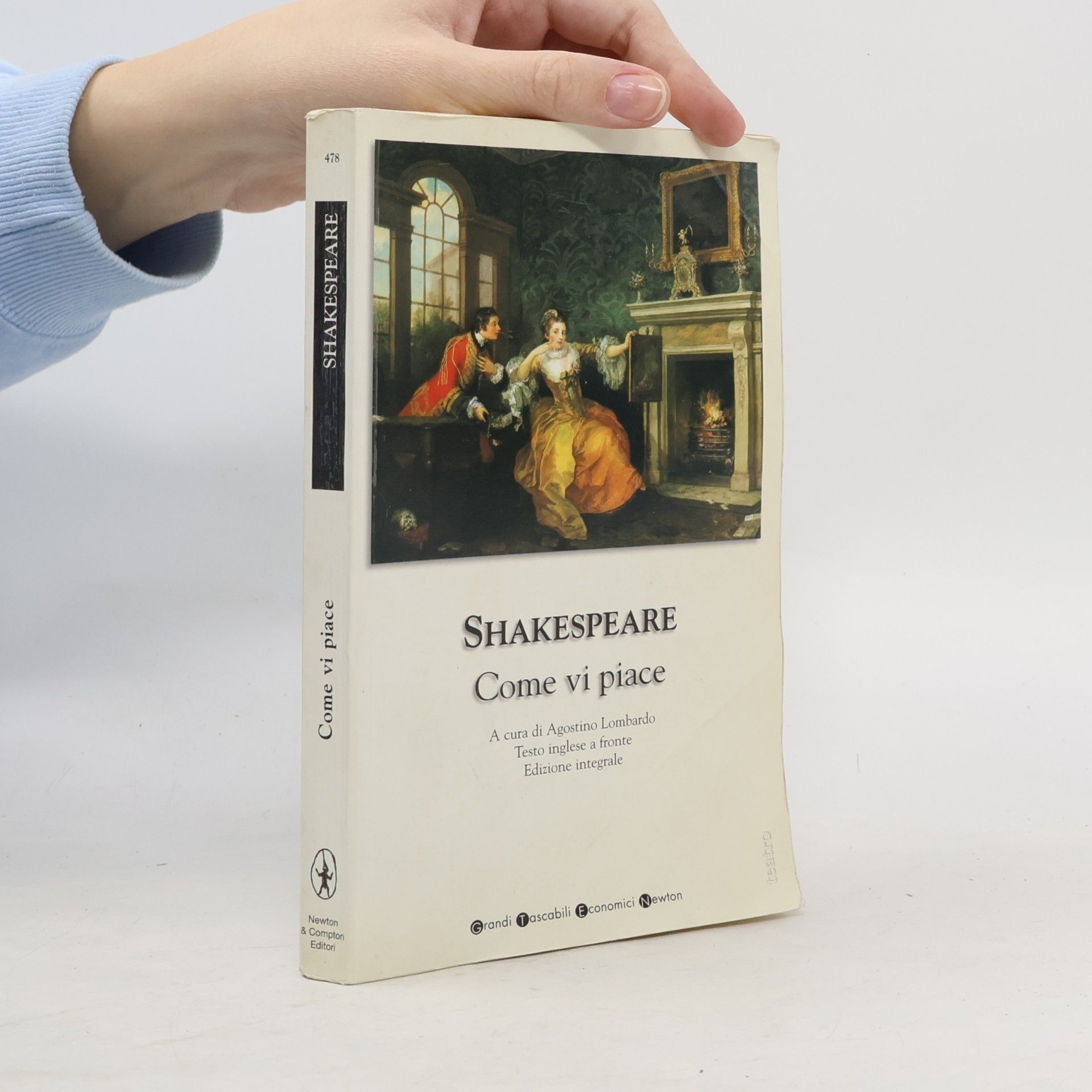 William Shakespeare Come vi piace 478