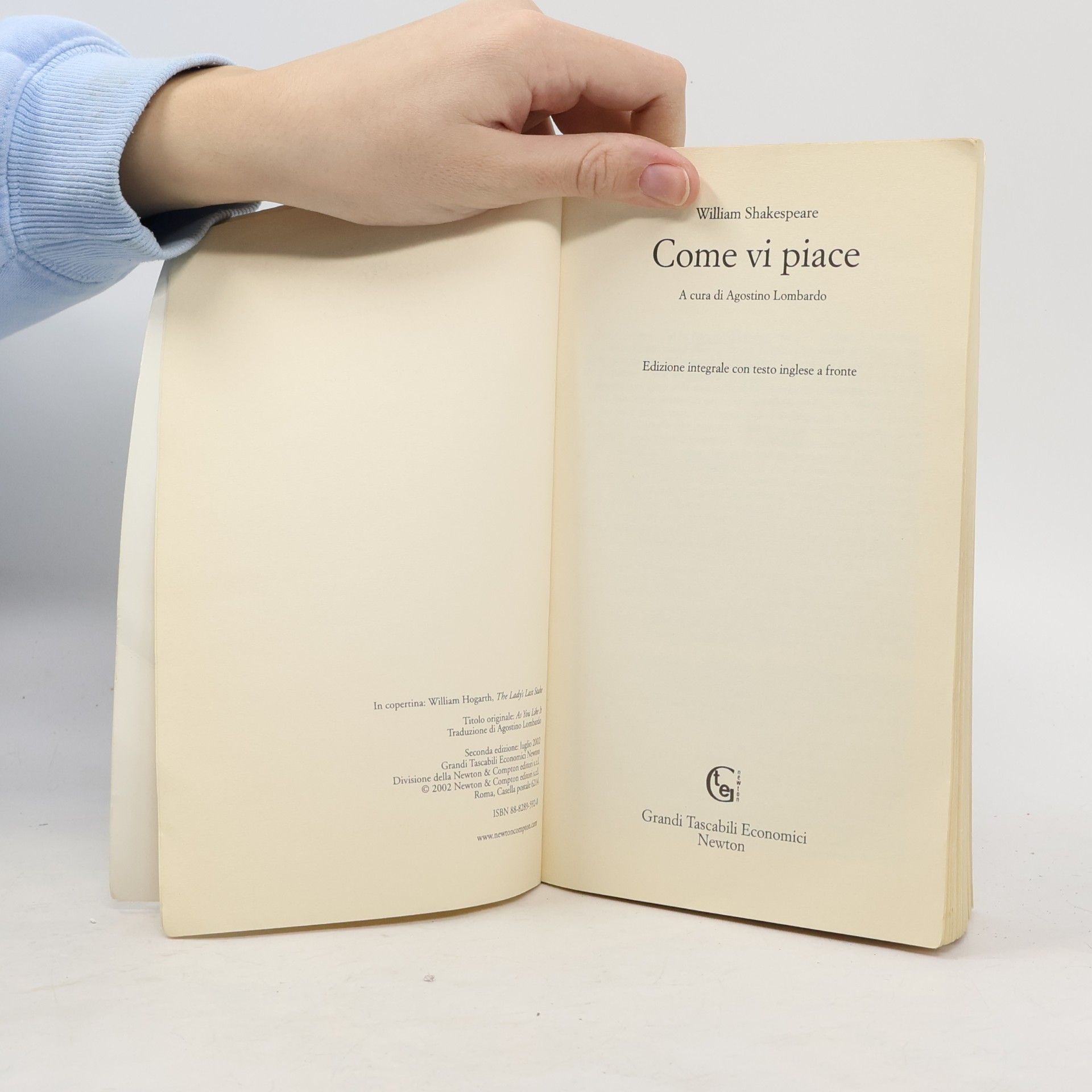 William Shakespeare Come vi piace 478