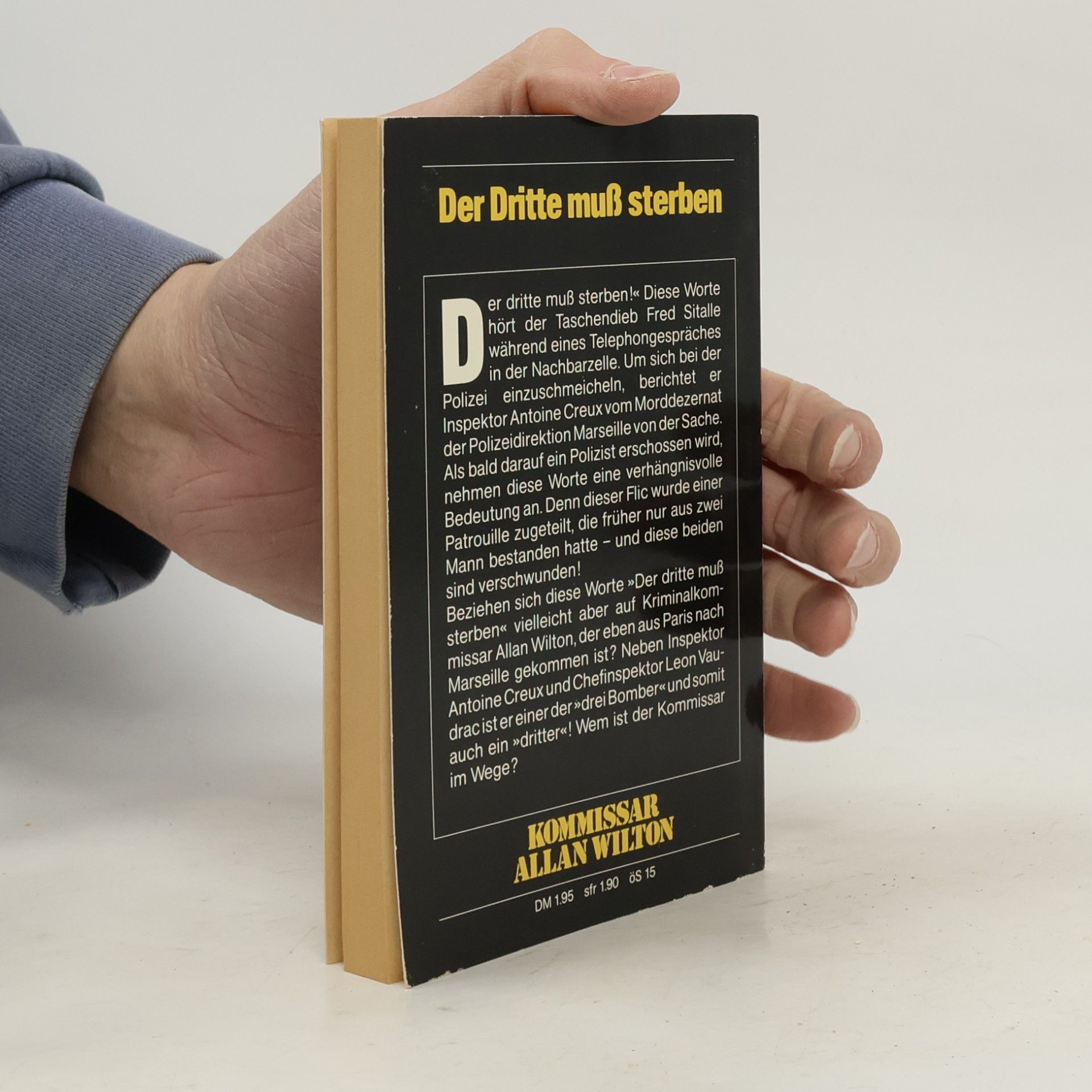 Fred Martens Der Dritte muss sterben