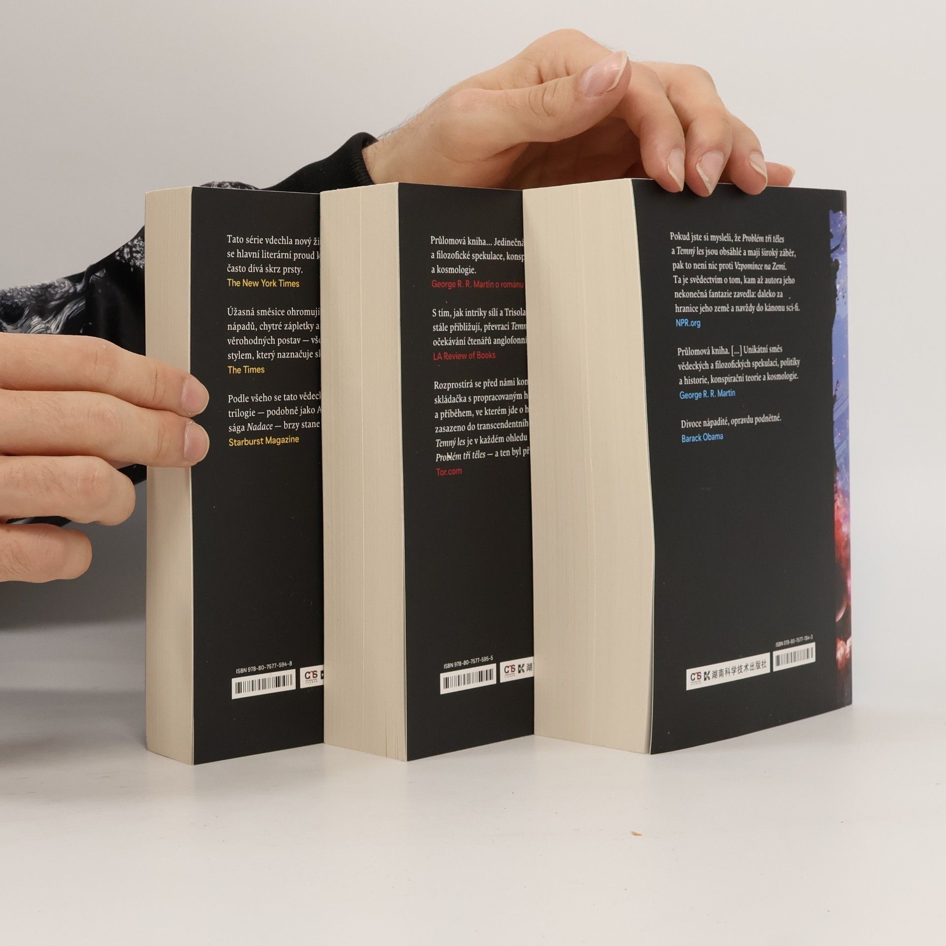 Liu Cixin Vzpomínka na Zemi BOX 1-3
