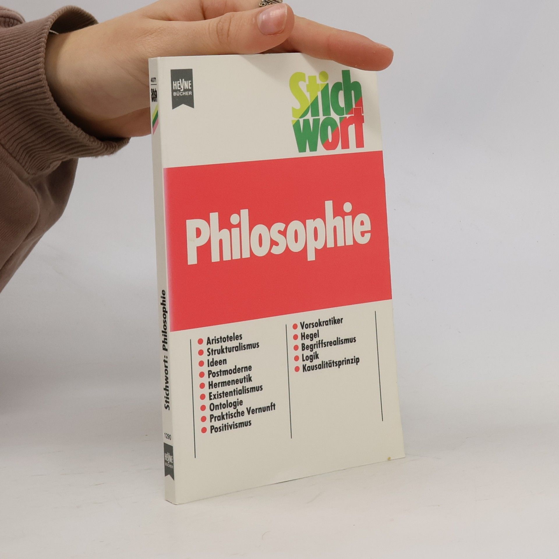 Stichwort Philosophie