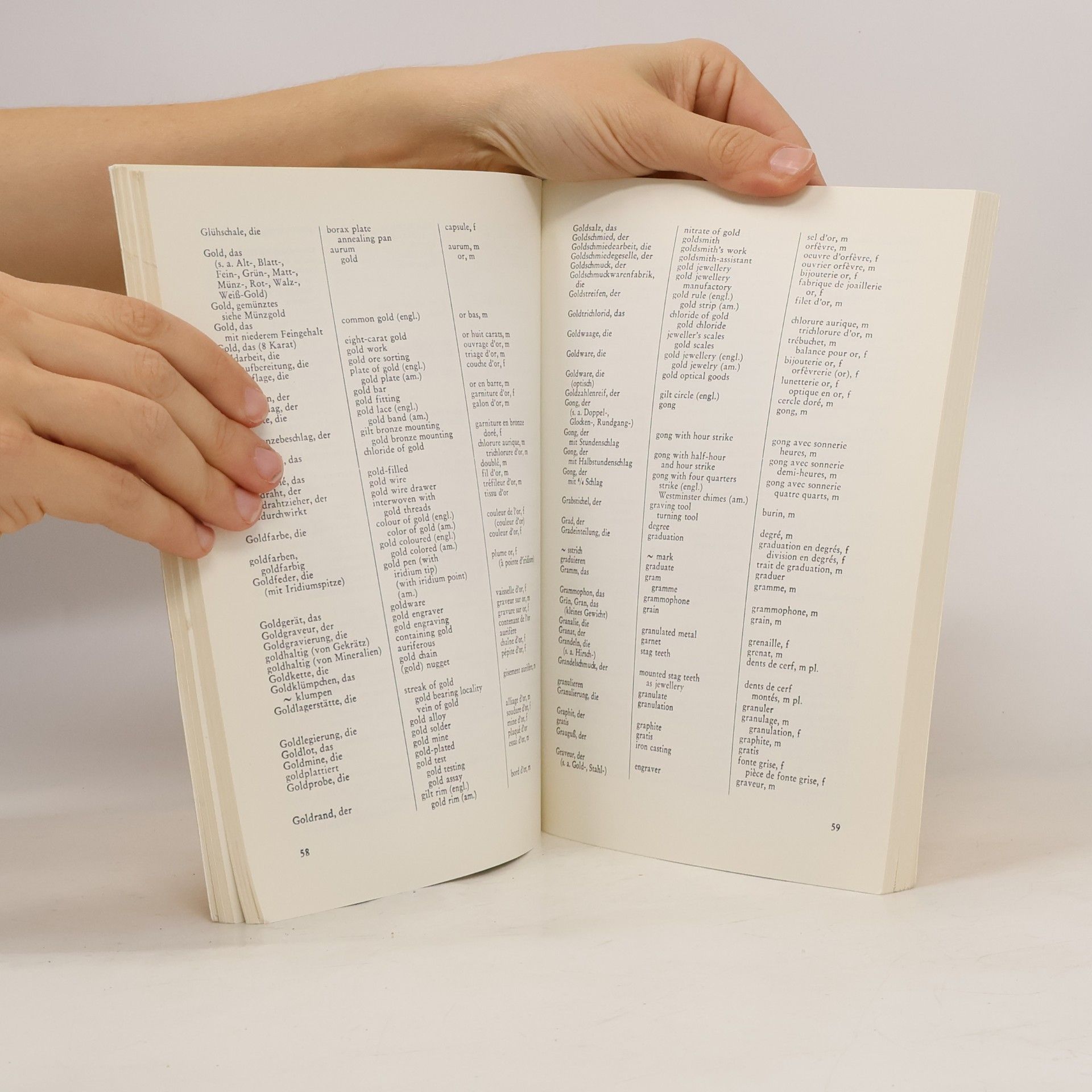 Various authors Fachwörterbuch für das Edelmetallgewerbe