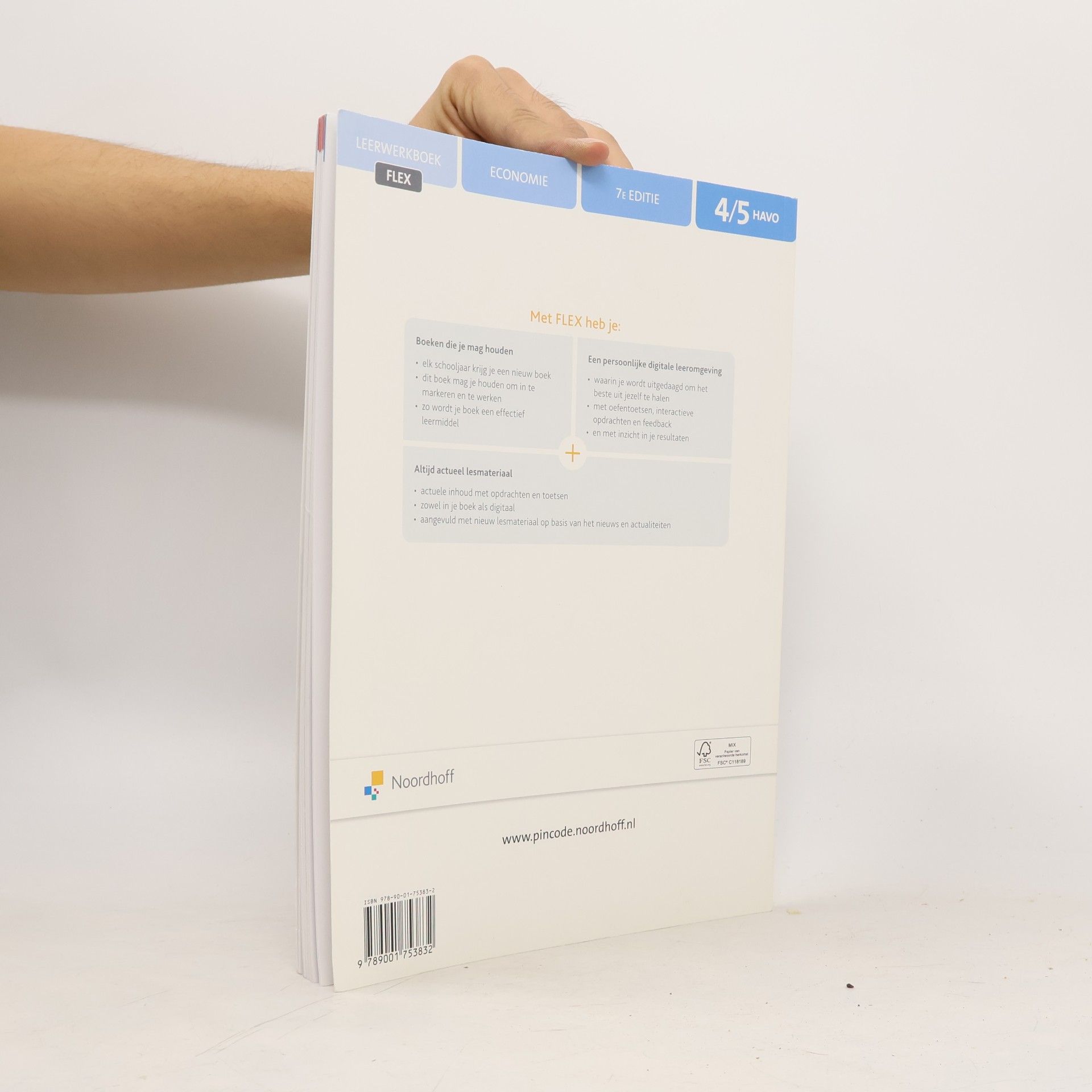 Leerwerkboek Flex (vwo katern 1 Schaarste en Ruil)